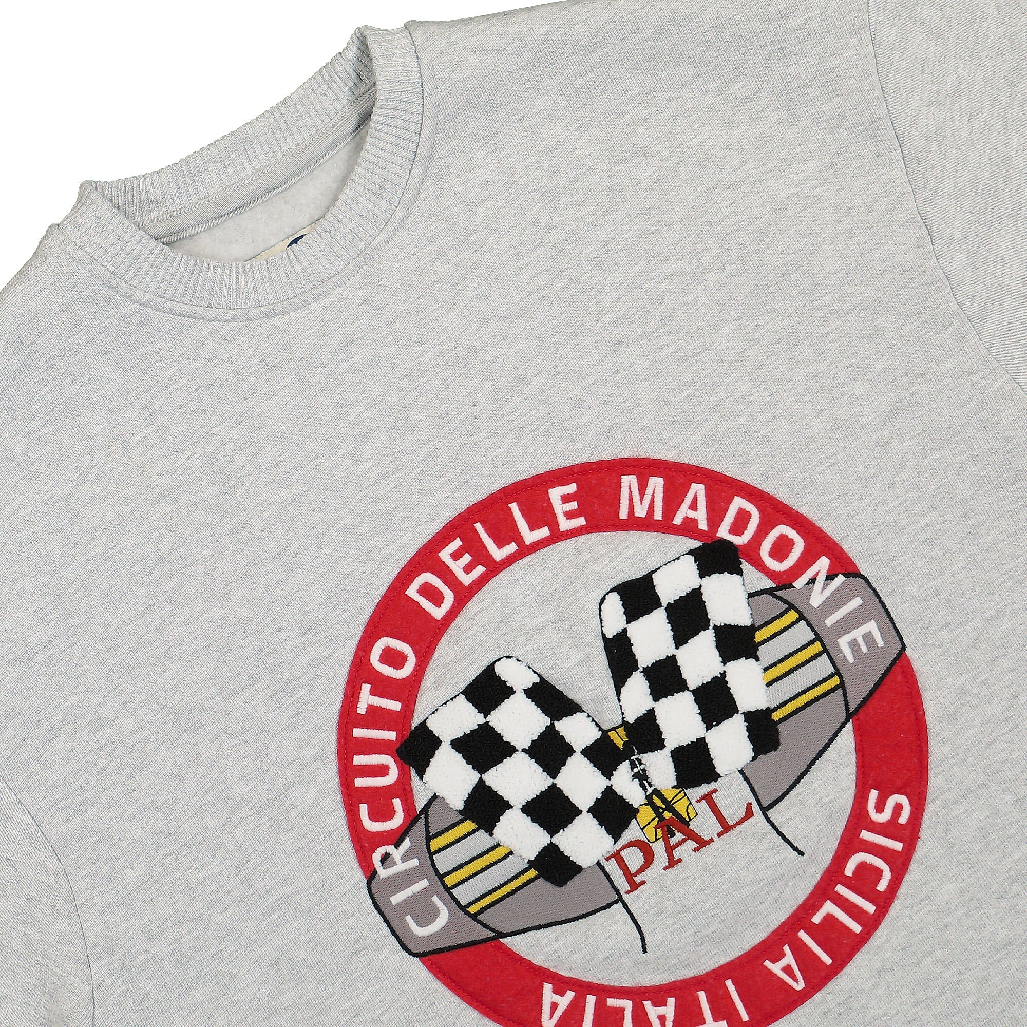 PAL Sporting Goods Circuito Delle Madonie Crewneck Grey Sweatshirts Material | Overkill