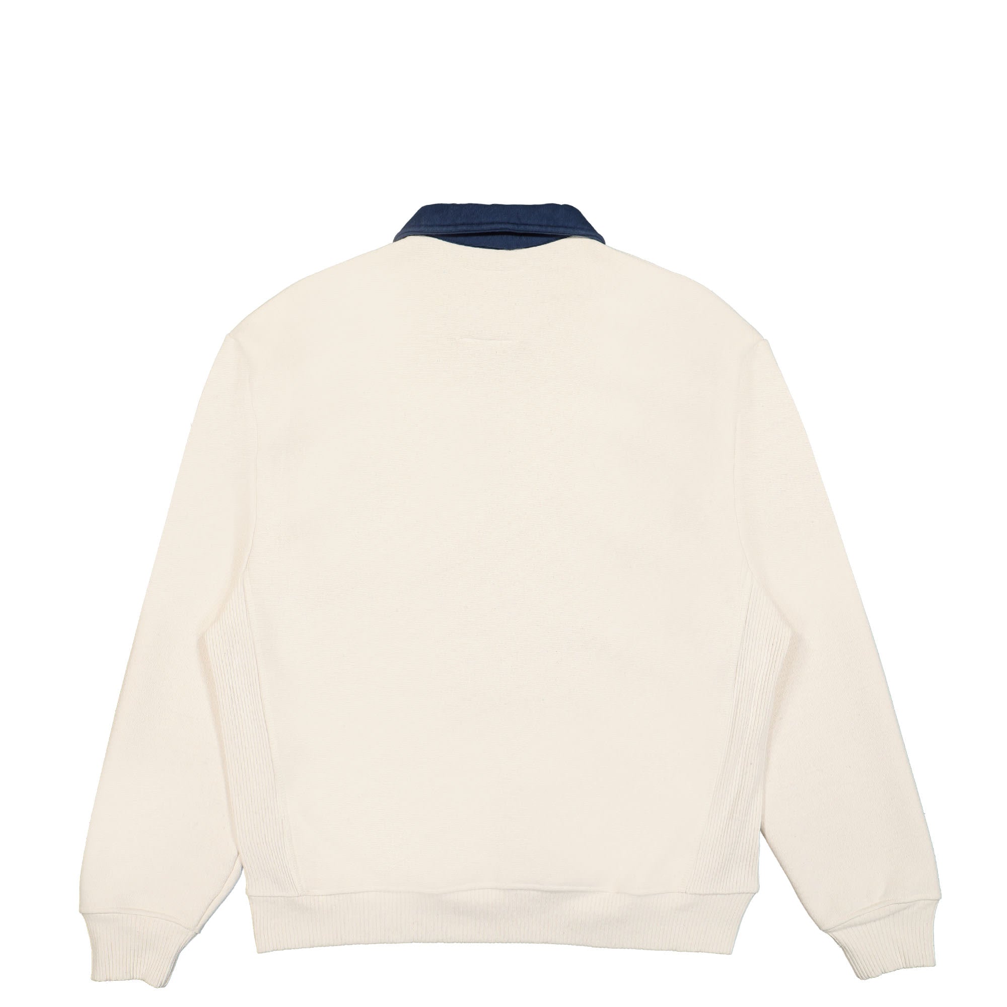 PAL Sporting Goods Atelier Munro x PAL Sporting Goods Palmunro Half Zip Off White / Dark Navy Sweatshirts Material | Overkill