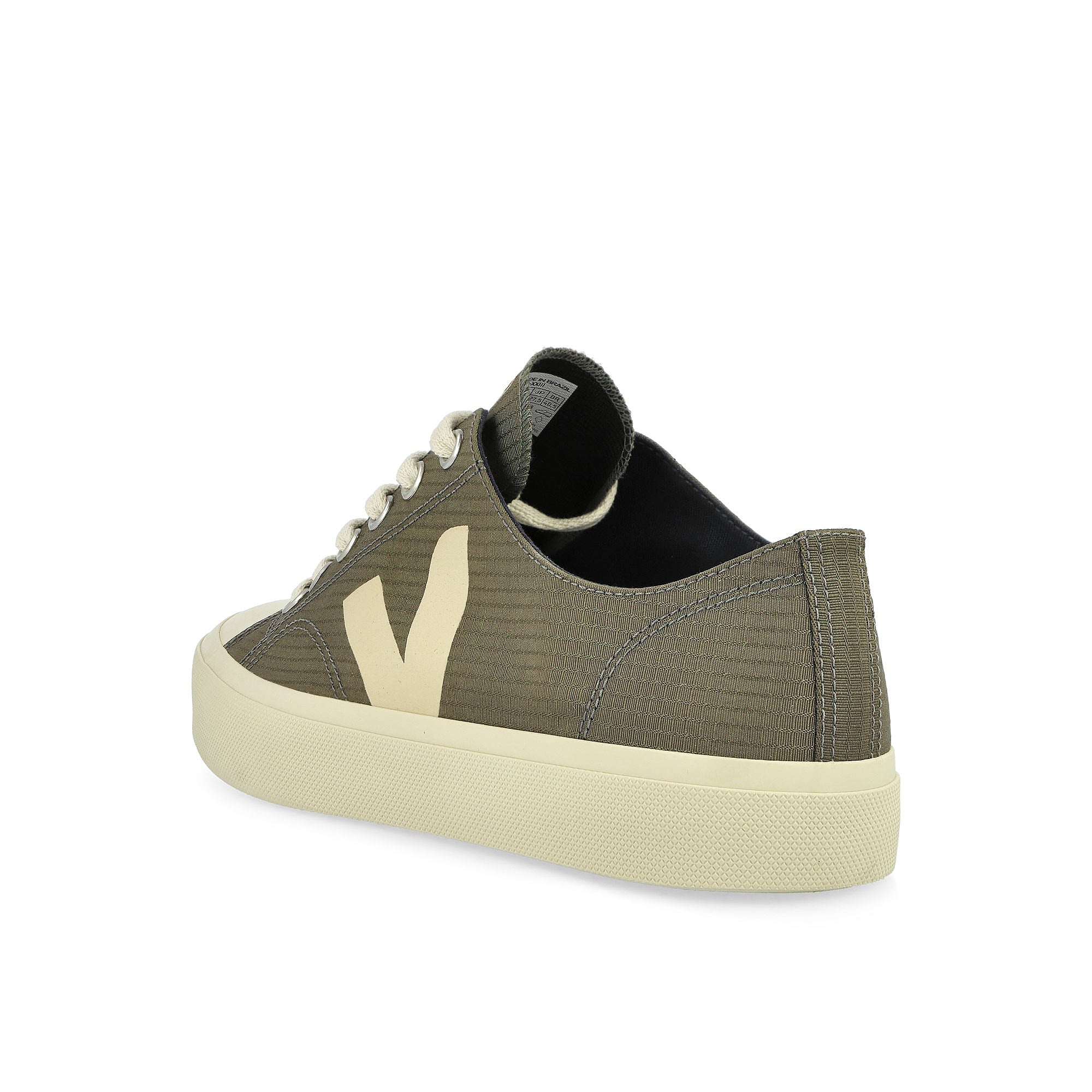Veja Wata II Low Ripstop Khaki / Pierre Low Top Sneakers Material | Overkill