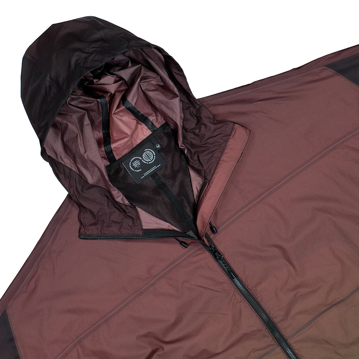 Purple Mountain Obversatory Breeze Ombre Jacket Olive Ombre Jackets PMO0152 Detailfoto | Overkill