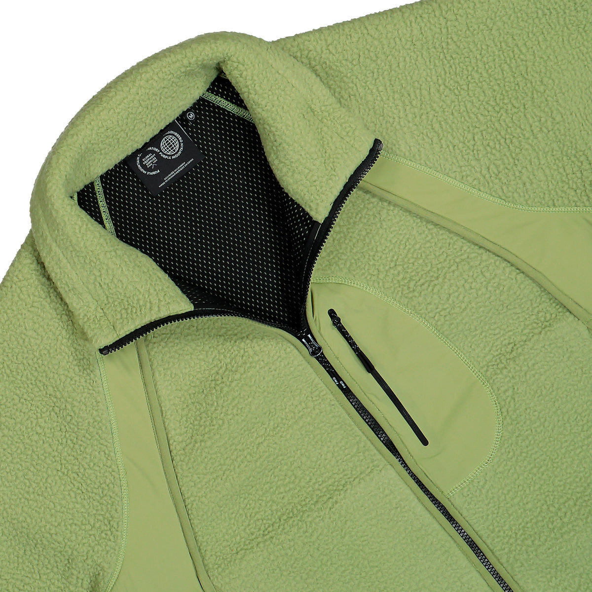 Purple Mountain Obversatory Auriga Bonded Fleece Apple Jackets PMO0169 Detailfoto | Overkill