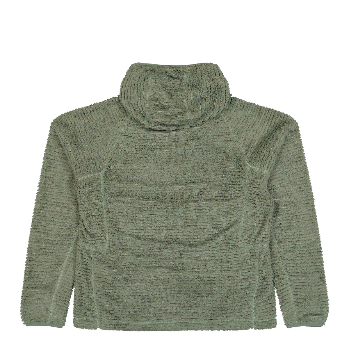 Purple Mountain Obversatory Primaloft® Ursa Zip Hoody Cement Hoodie PMO2120 Close-up | Overkill
