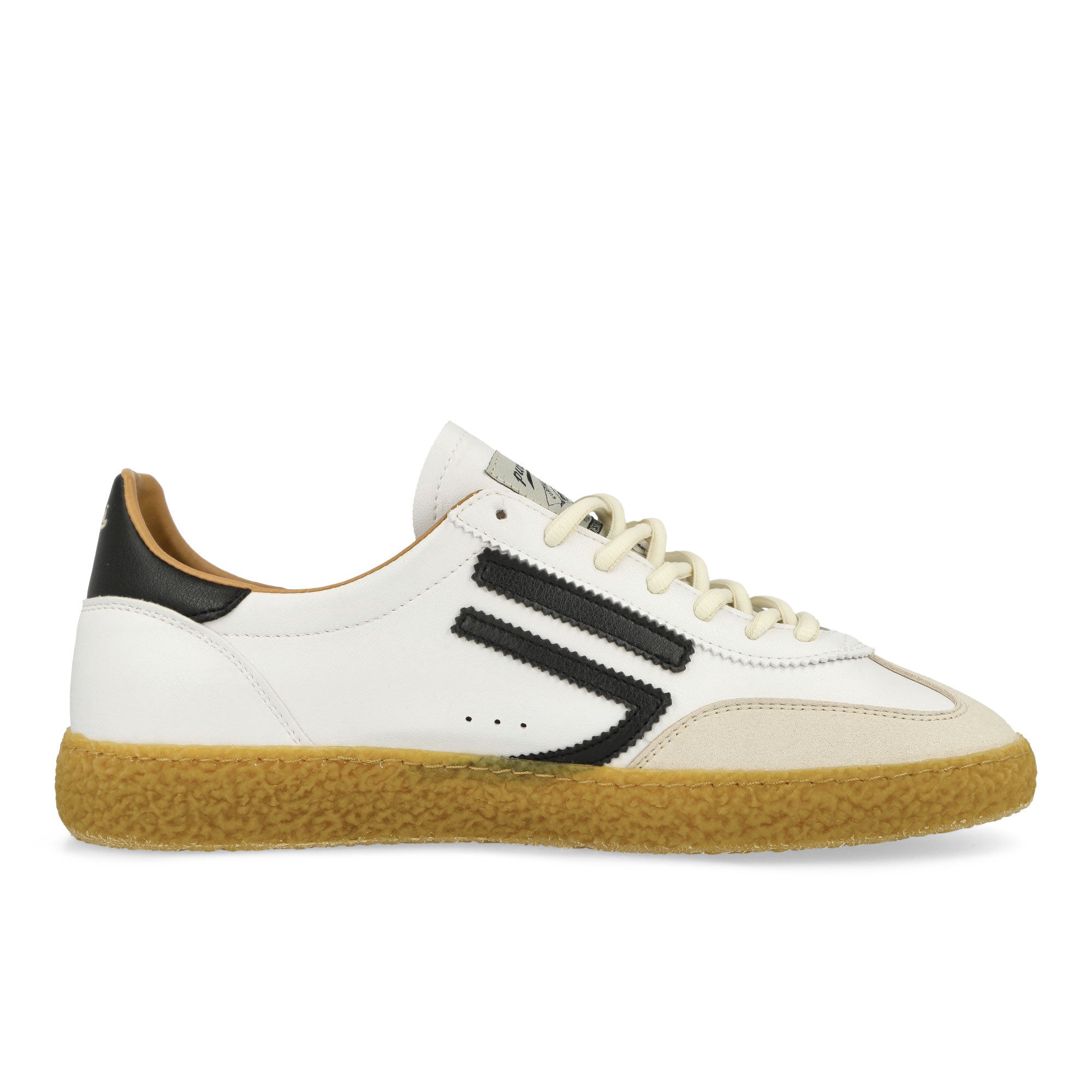 Puraai 6.01 XS Unlined Vegan Leather Cloud Dancer Low Top Sneakers Silhouette | Overkill