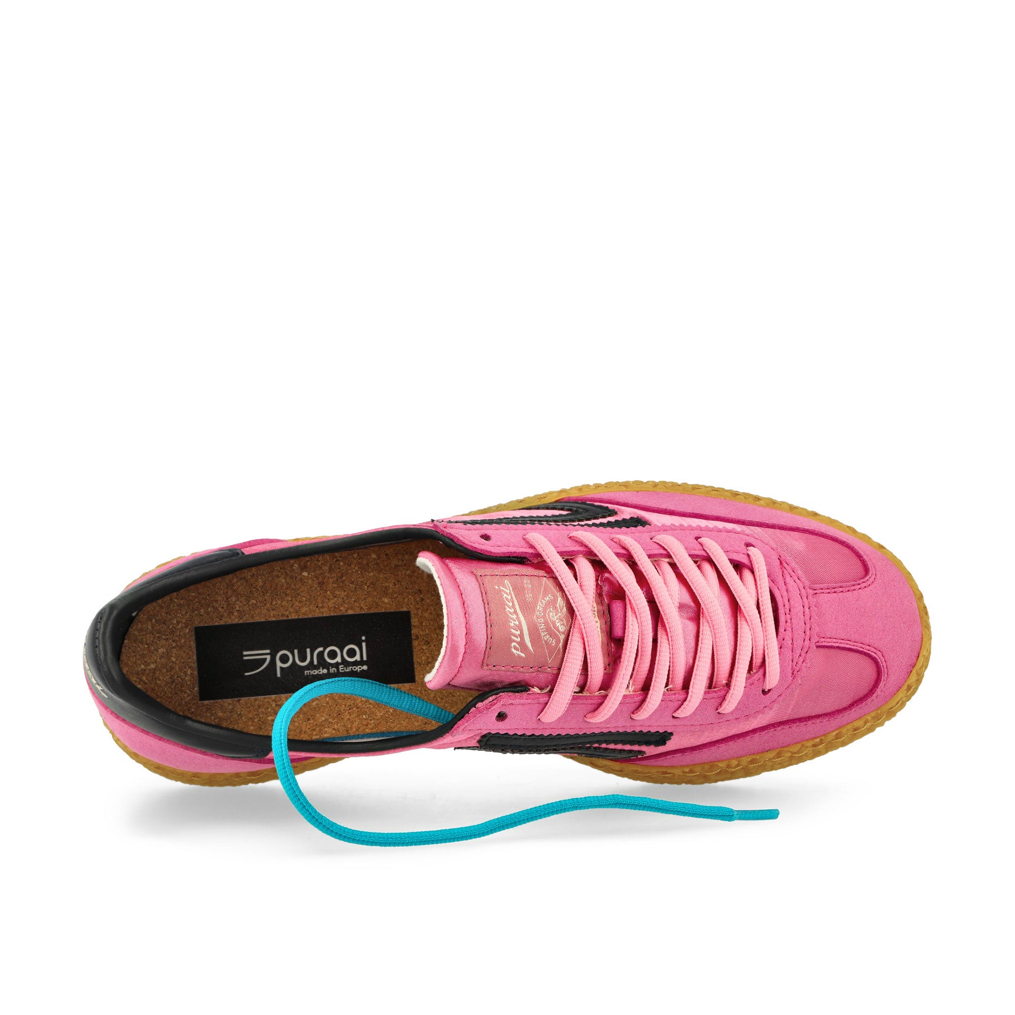 Puraai 6.01 XS Satin Wild Strawberry Low Top Sneakers Detailfoto | Overkill
