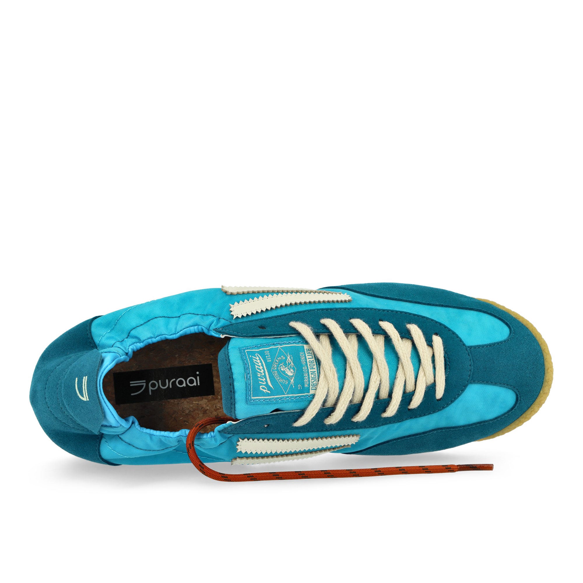 Puraai 6.02 Panther Stretch Nylon Marine Low Top Sneakers Detailfoto | Overkill