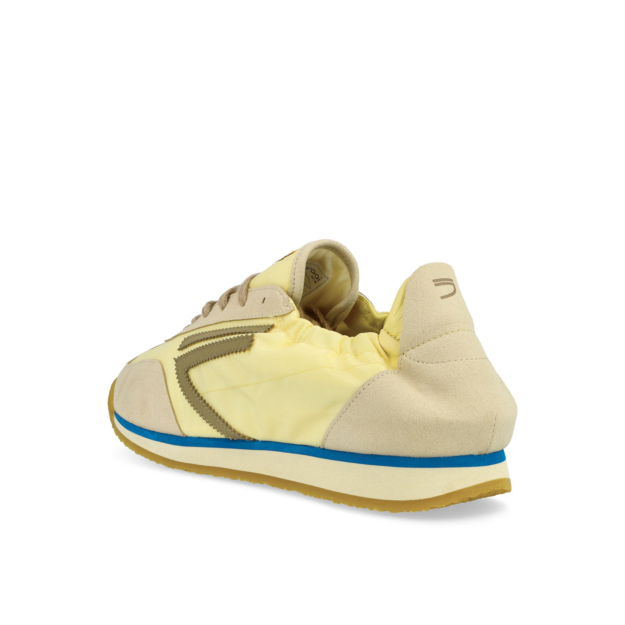Puraai 6.02 Panther Stretch Nylon Egg Nog Low Top Sneakers Material | Overkill