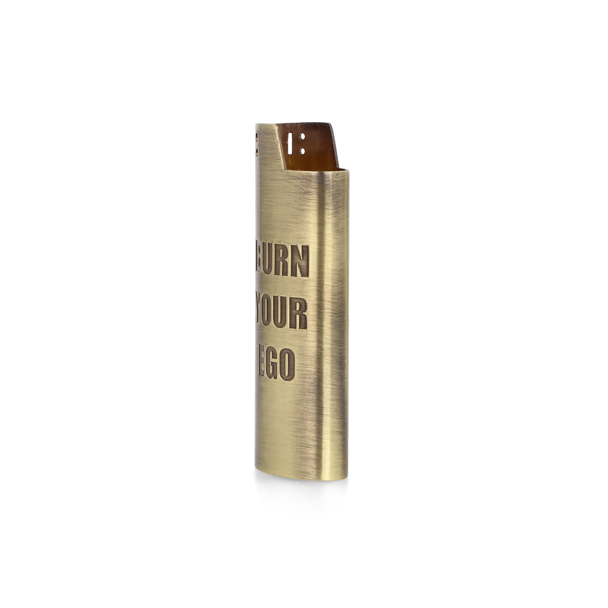 Pleasures Ego Lighter Case Gold Lighter P23SU065 | Overkill