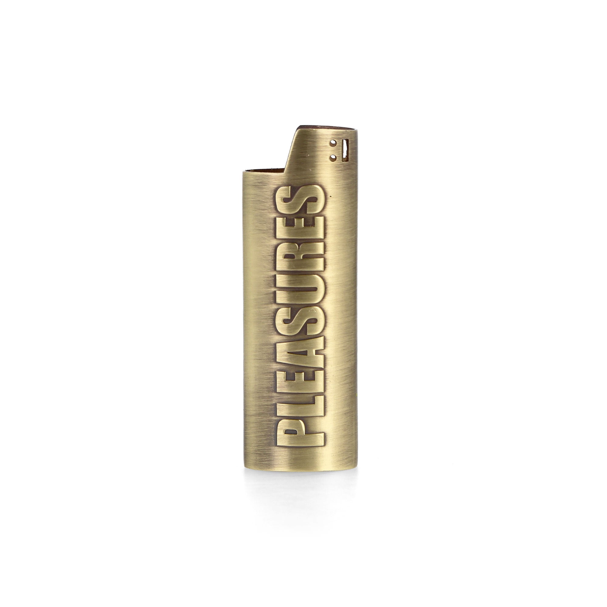 Pleasures Ego Lighter Case Gold Lighter Detailfoto | Overkill