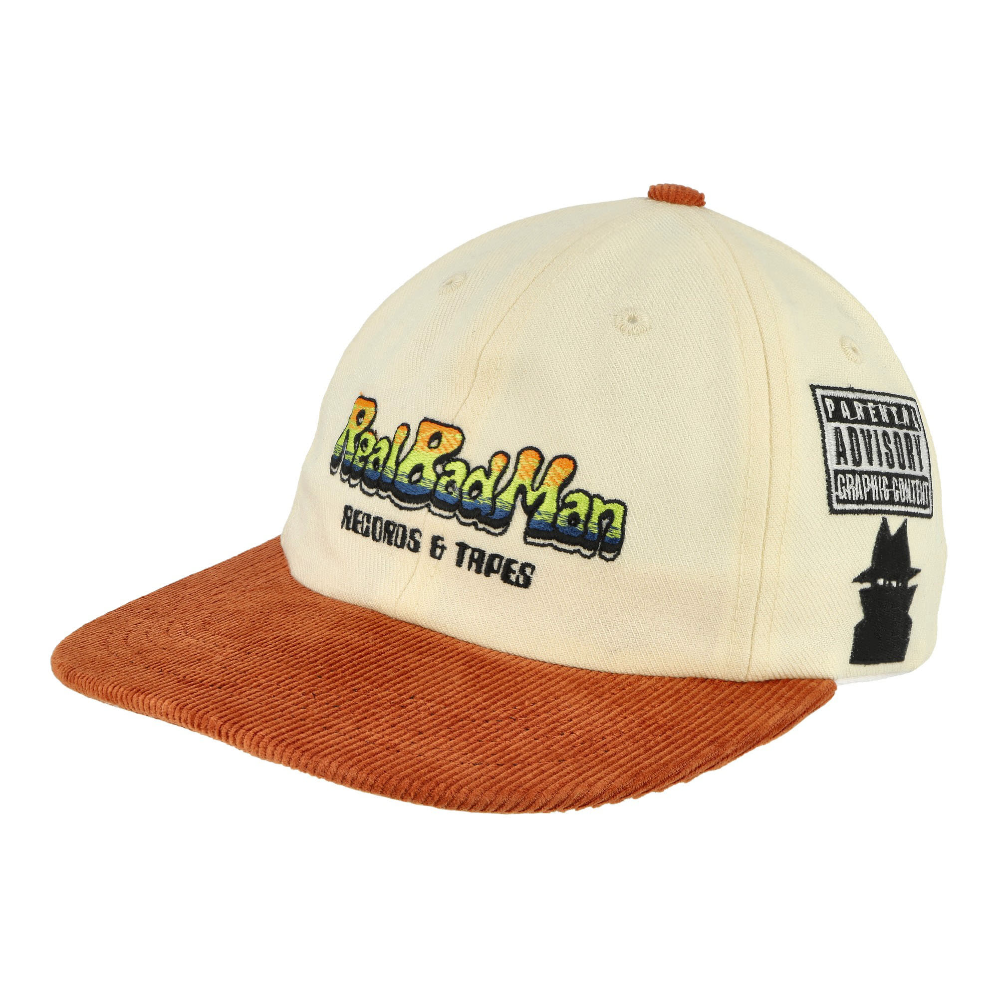 Real Bad Man Records & Tapes 6 Panel Cap Natura Caps RBM12003 | Overkill