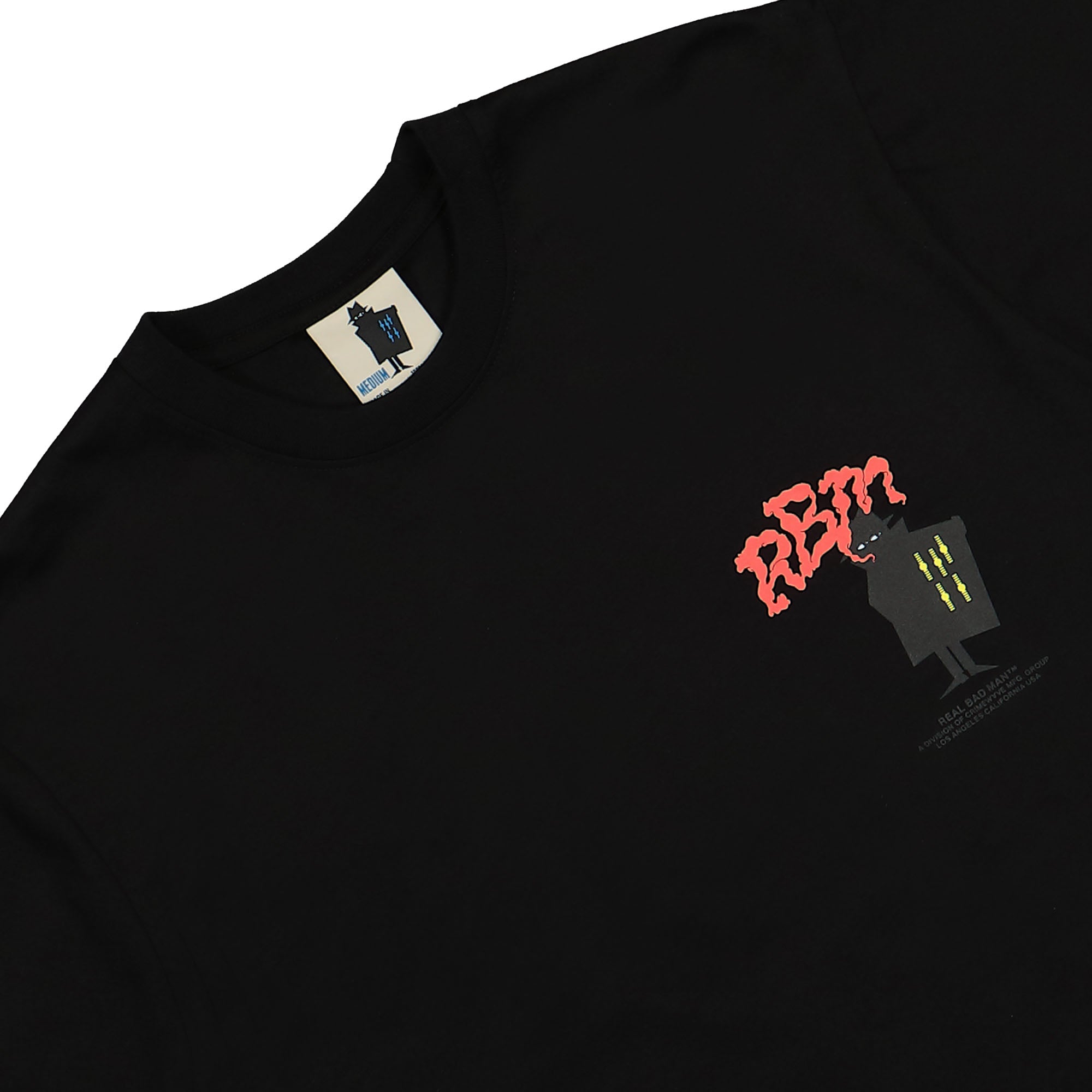 Real Bad Man Freak Sorceress SS Tee Black T-Shirts Material | Overkill