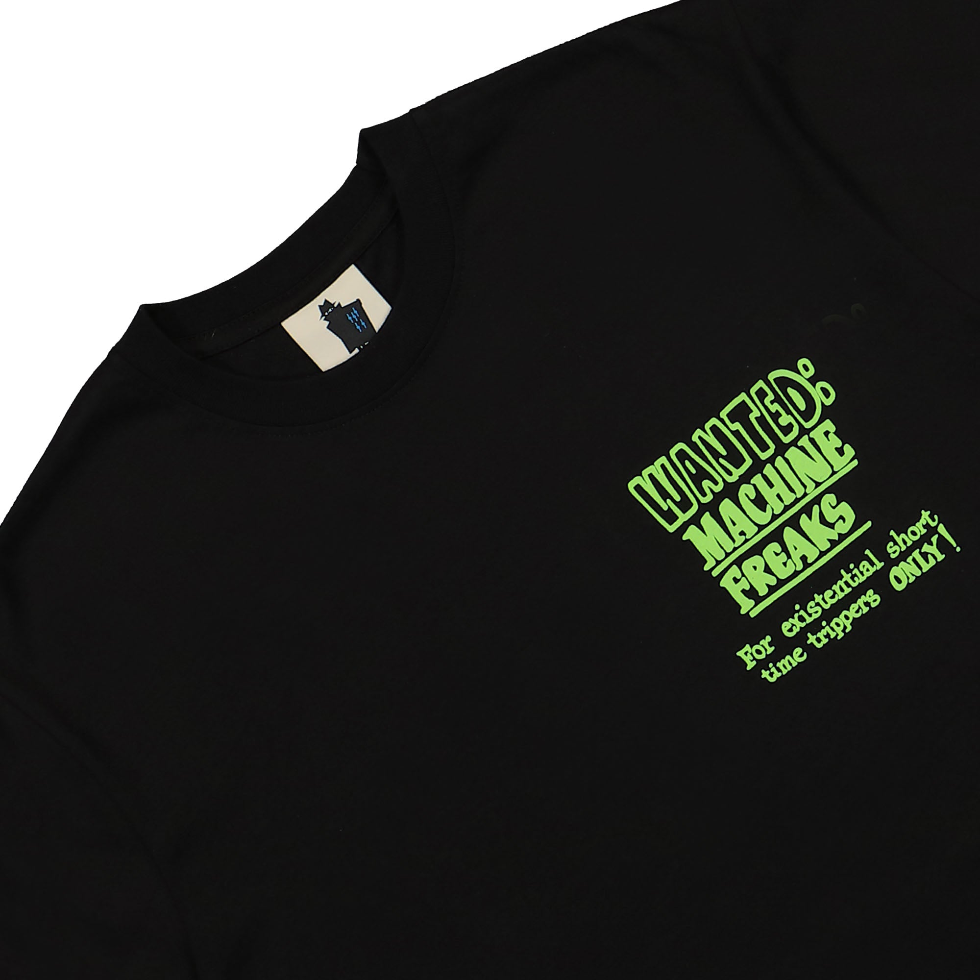 Real Bad Man Machine Freaks SS Tee Black T-Shirts Material | Overkill