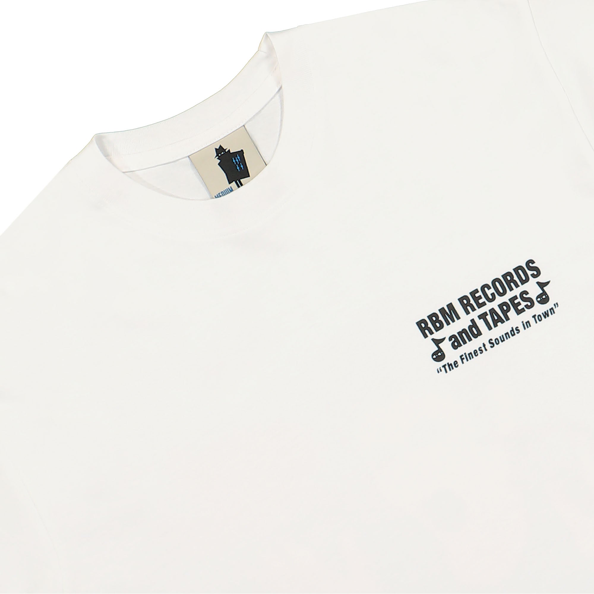 Real Bad Man Records And Tapes LS Tee White Longsleeves Material | Overkill