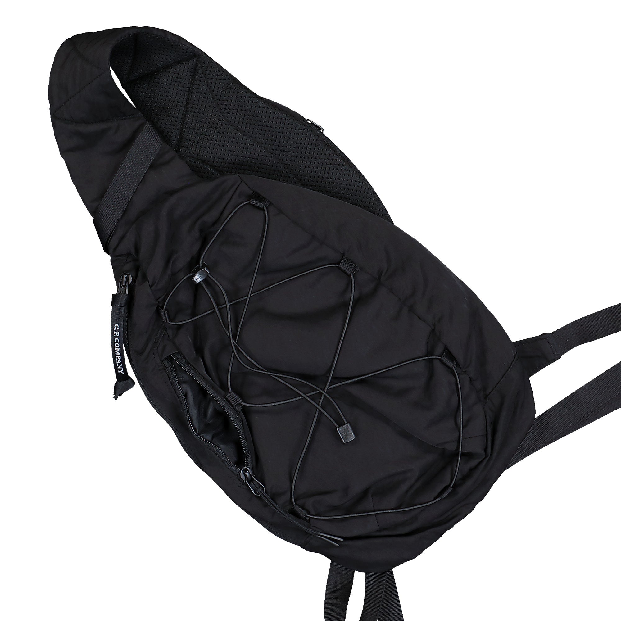 C.P. Company Nylon B Crossbody Backpack Black Bag RCCMAC735A-005269G 999 Detailfoto | Overkill