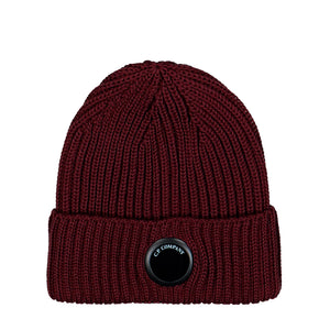 C.P. Company Extrafine Merino Wool Lens Beanie Andorra Beanies 21CMAC739A-005509A 592 | Overkill