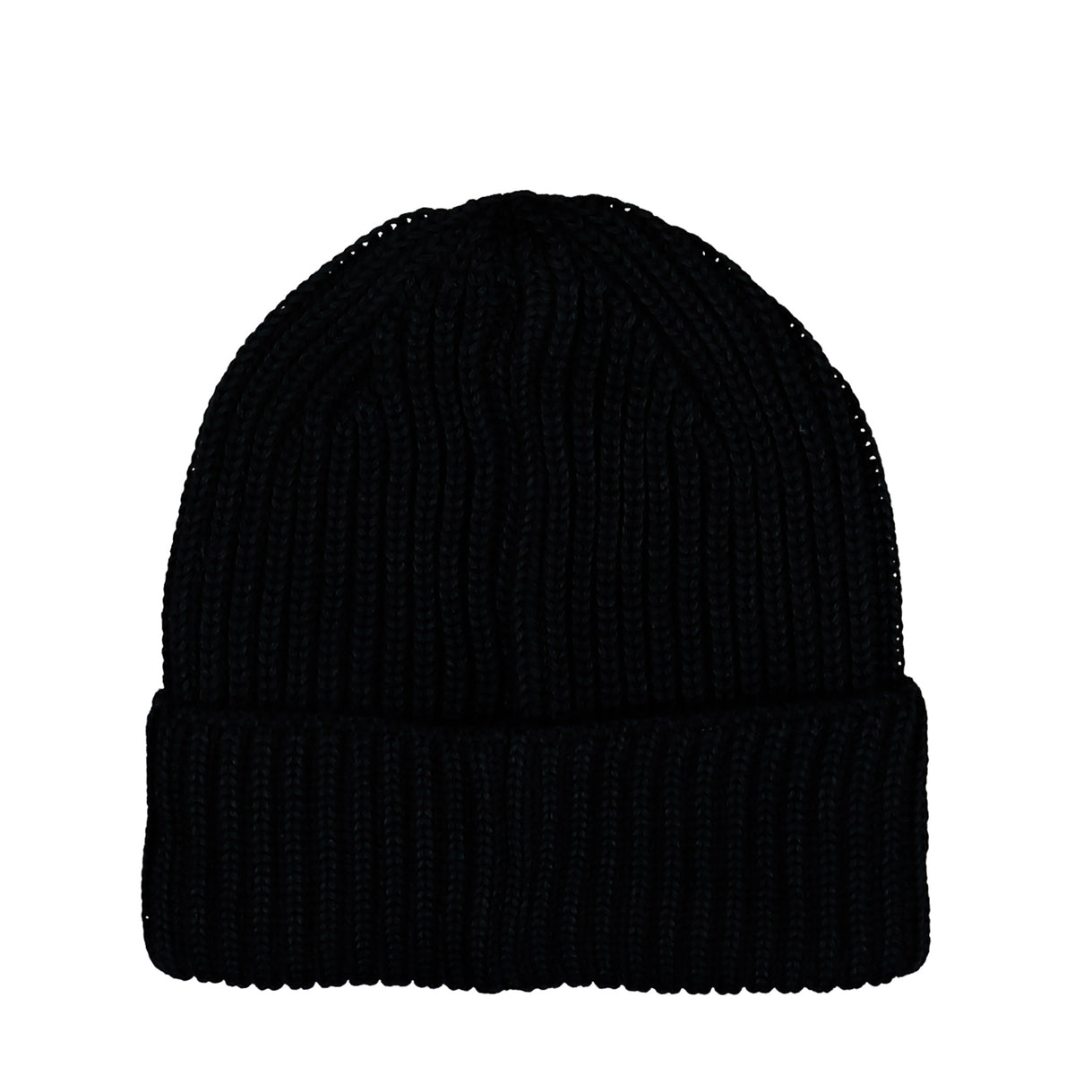 C.P. Company Extrafine Merino Wool Lens Beanie Black Beanies RFCMAC739A-005509A 999 Close-up | Overkill