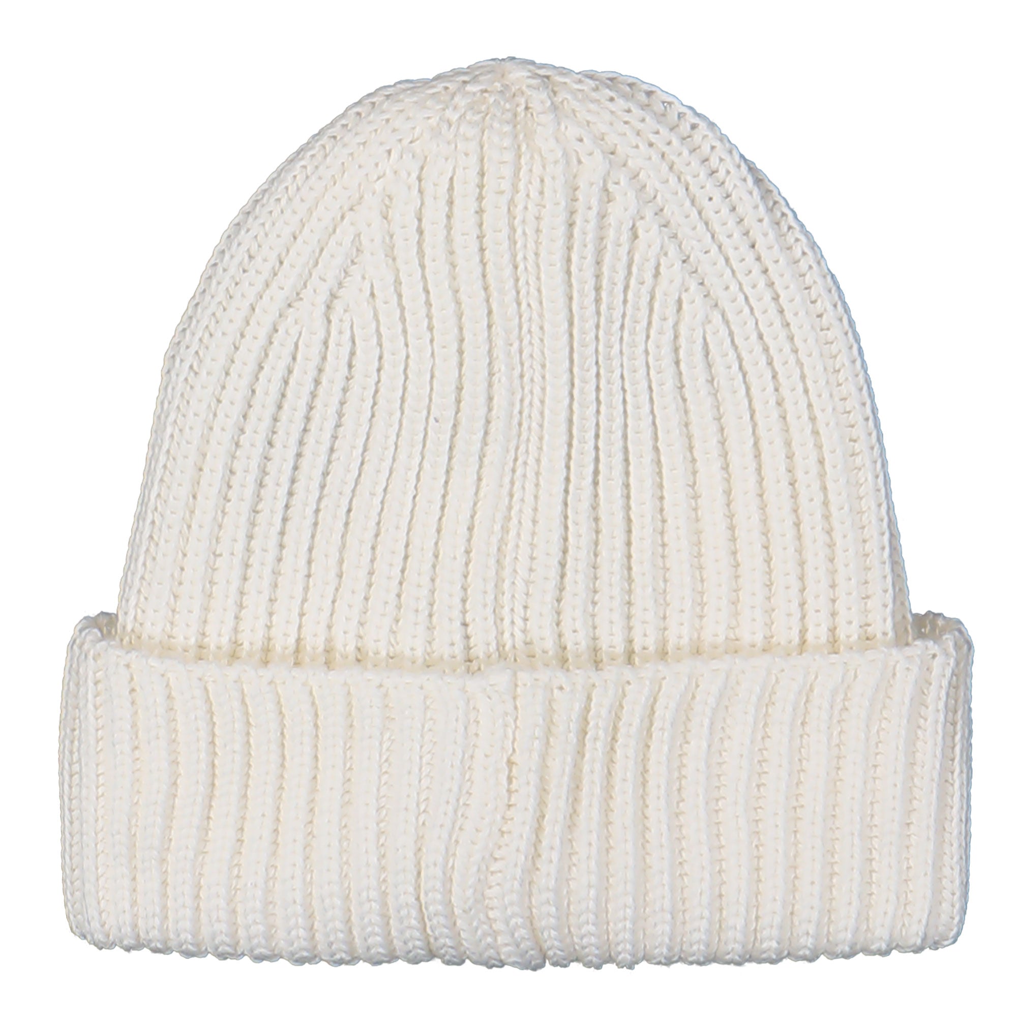 C.P. Company Extrafine Merino Wool Goggle Knit Cap Gauze White Beanie RFCMAC742A-005509A 103 Close-up | Overkill