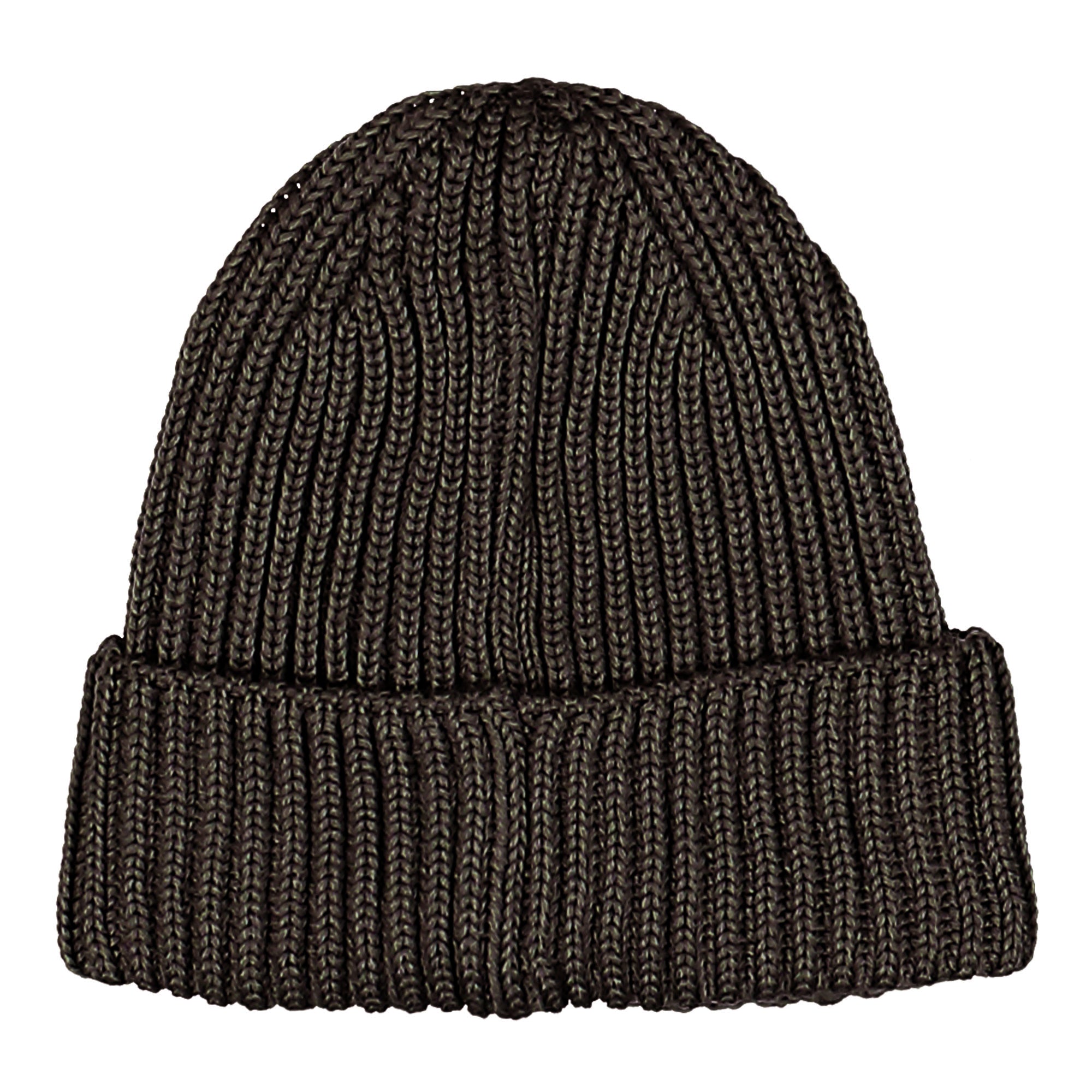 C.P. Company Extrafine Merino Wool Goggle Beanie Walnut Beanies 19CMAC742A-005509A 359 Close-up | Overkill