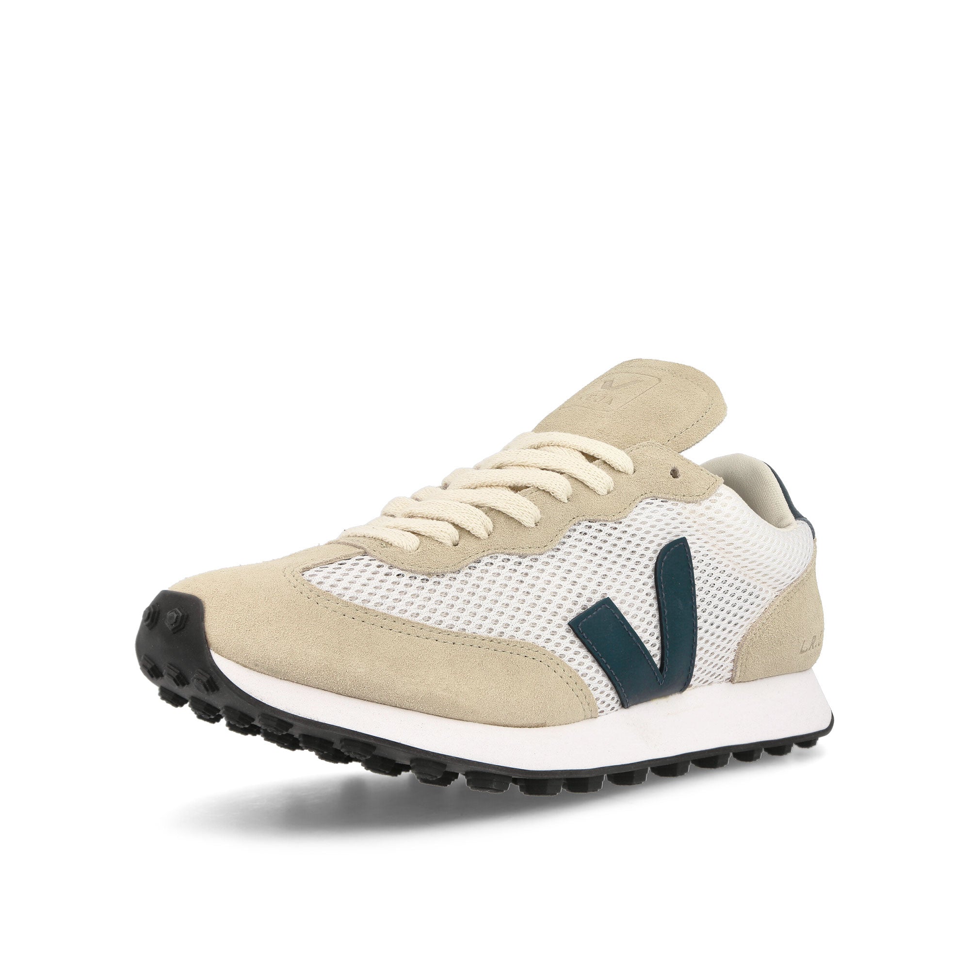 Veja Rio Branco Light Aircell Lunar Matcha Low Top Sneakers Close Up | Overkill