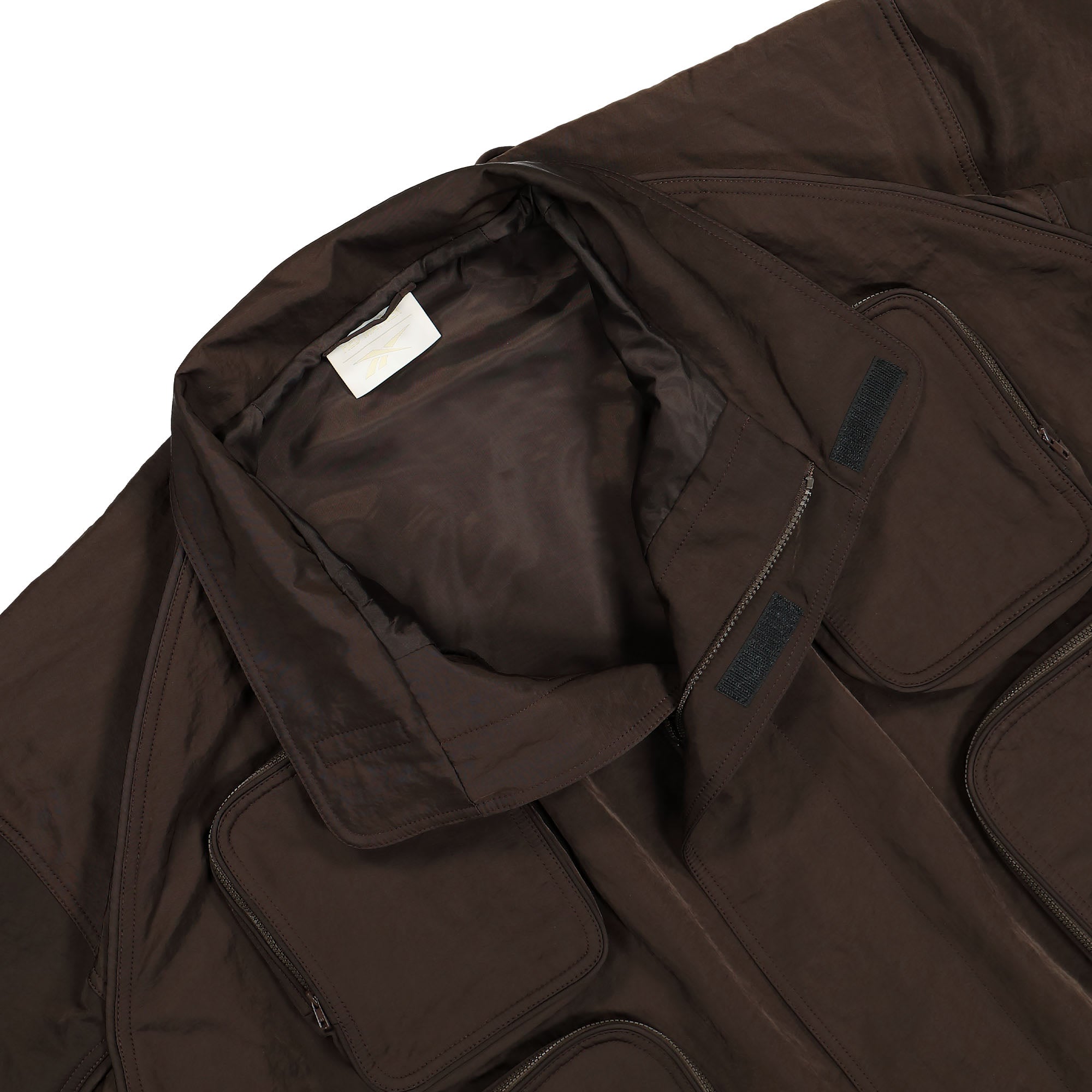 Reebok Parka Choccolate Brown Jackets Close-up | Overkill