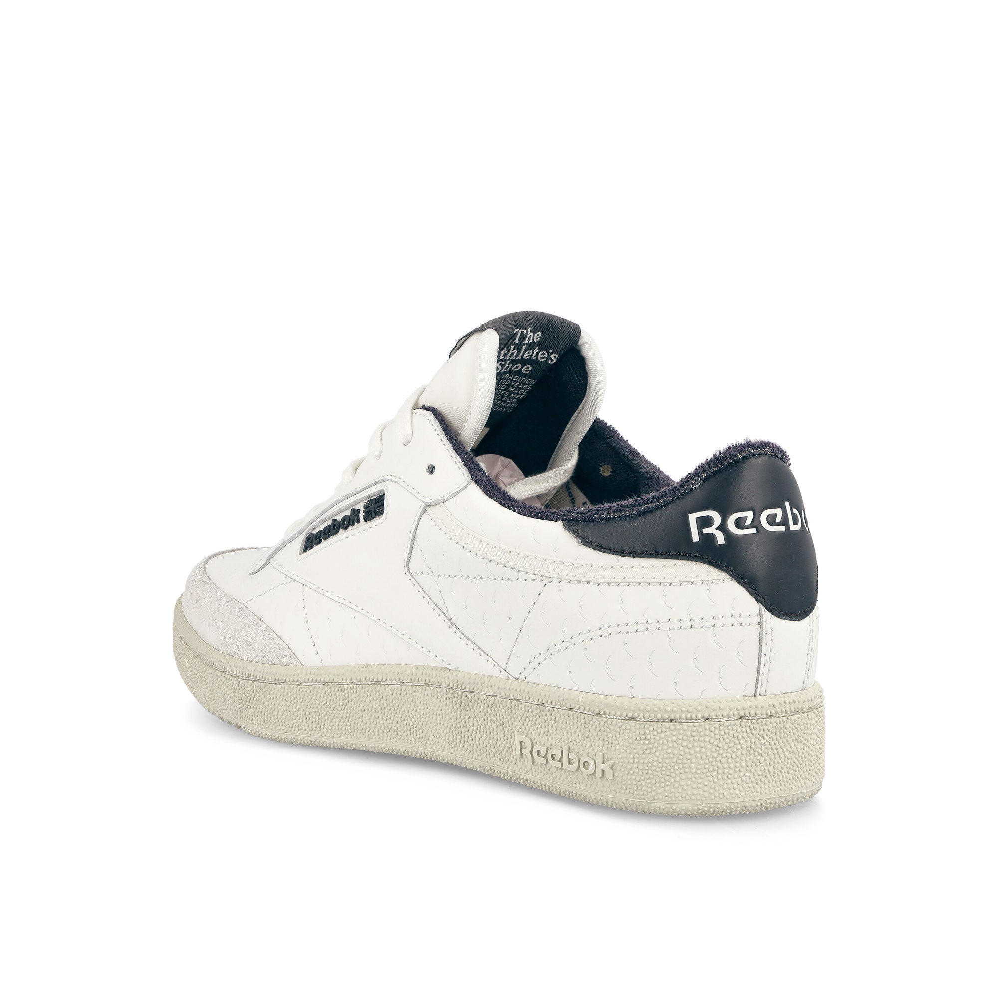 Reebok Club C White Black Low Top Sneakers Material | Overkill