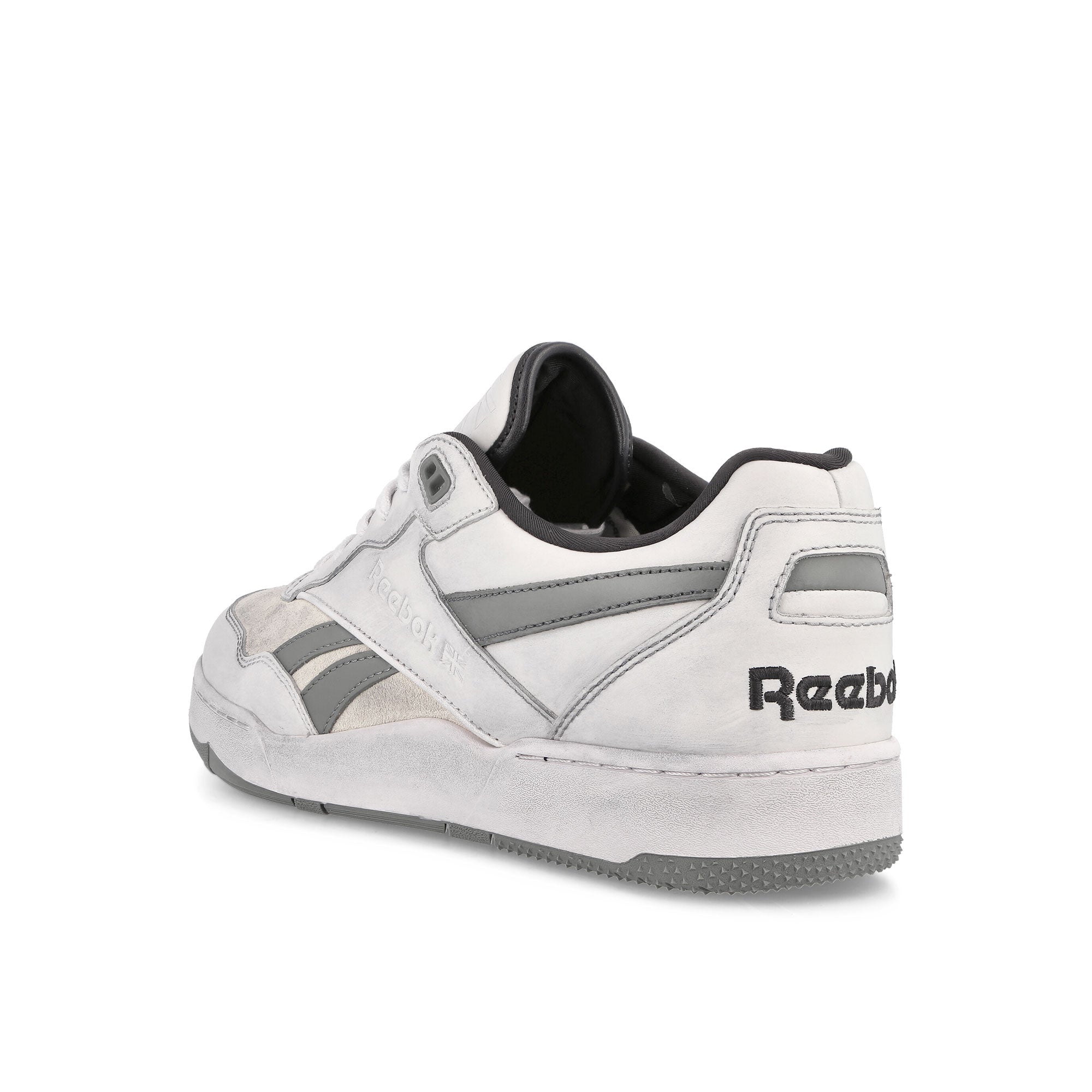 Reebok BB4000 Light Grey Low Top Sneakers Material | Overkill