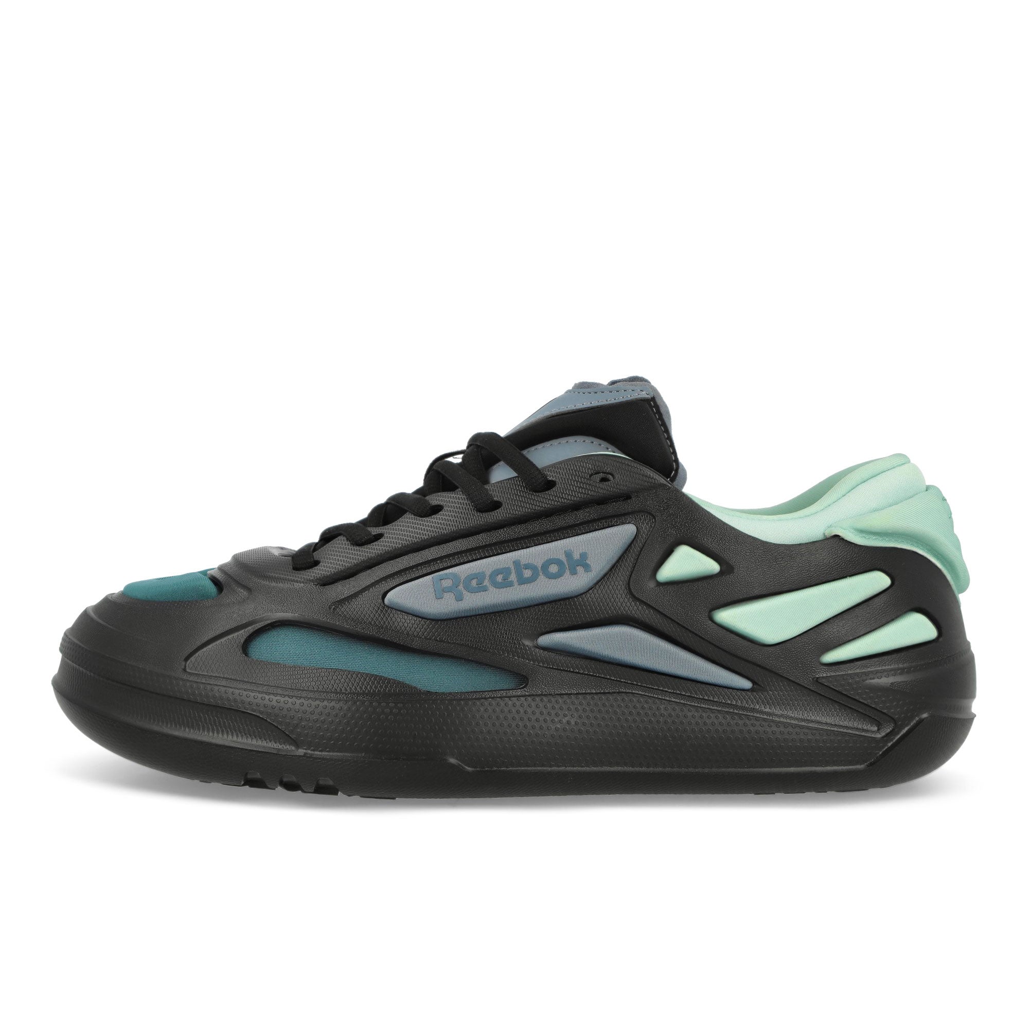 Reebok Future Club C Black Dusty Blue Low Top Sneakers RMIA037C99MAT0011042 | Overkill