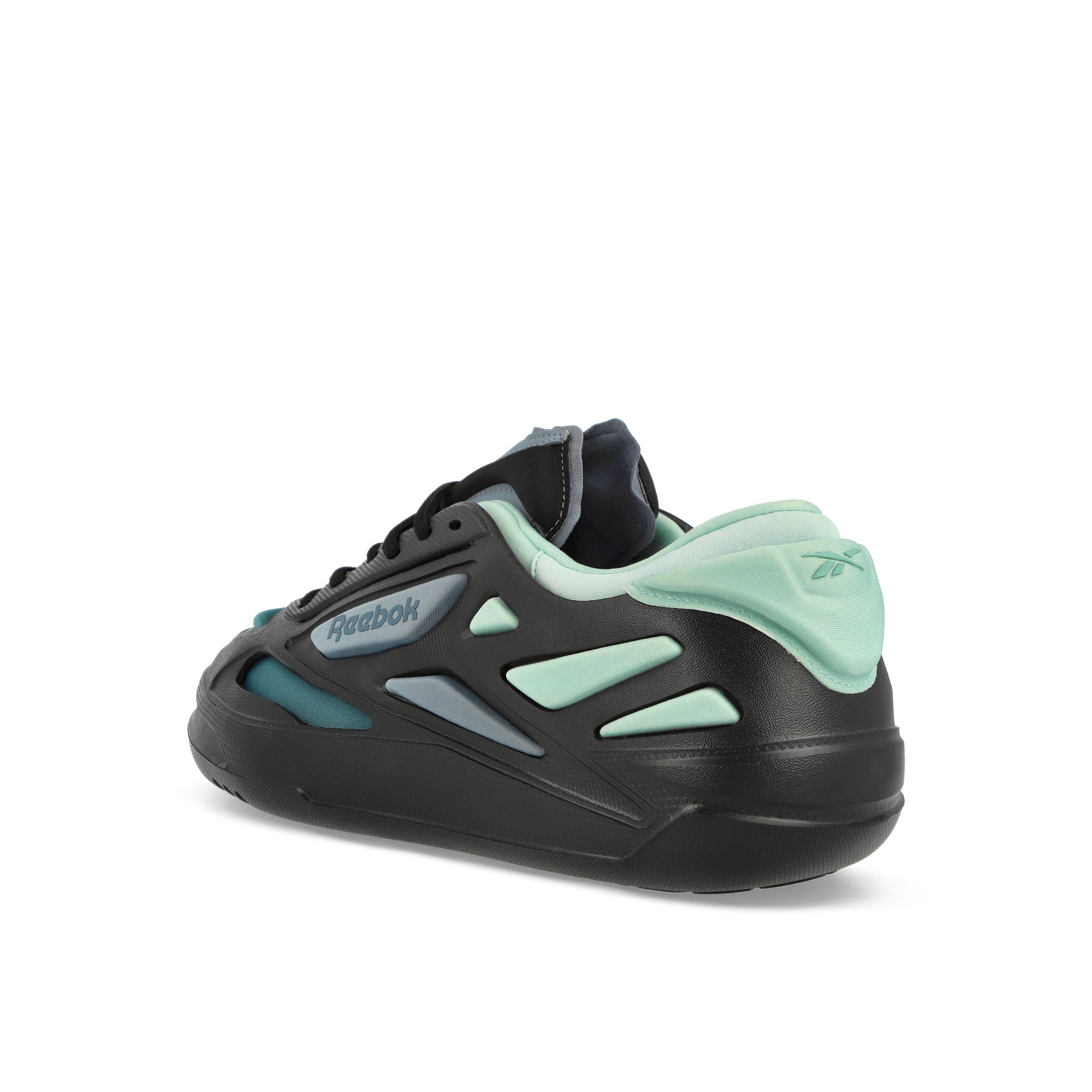 Reebok Future Club C Black Dusty Blue Low Top Sneakers Material | Overkill