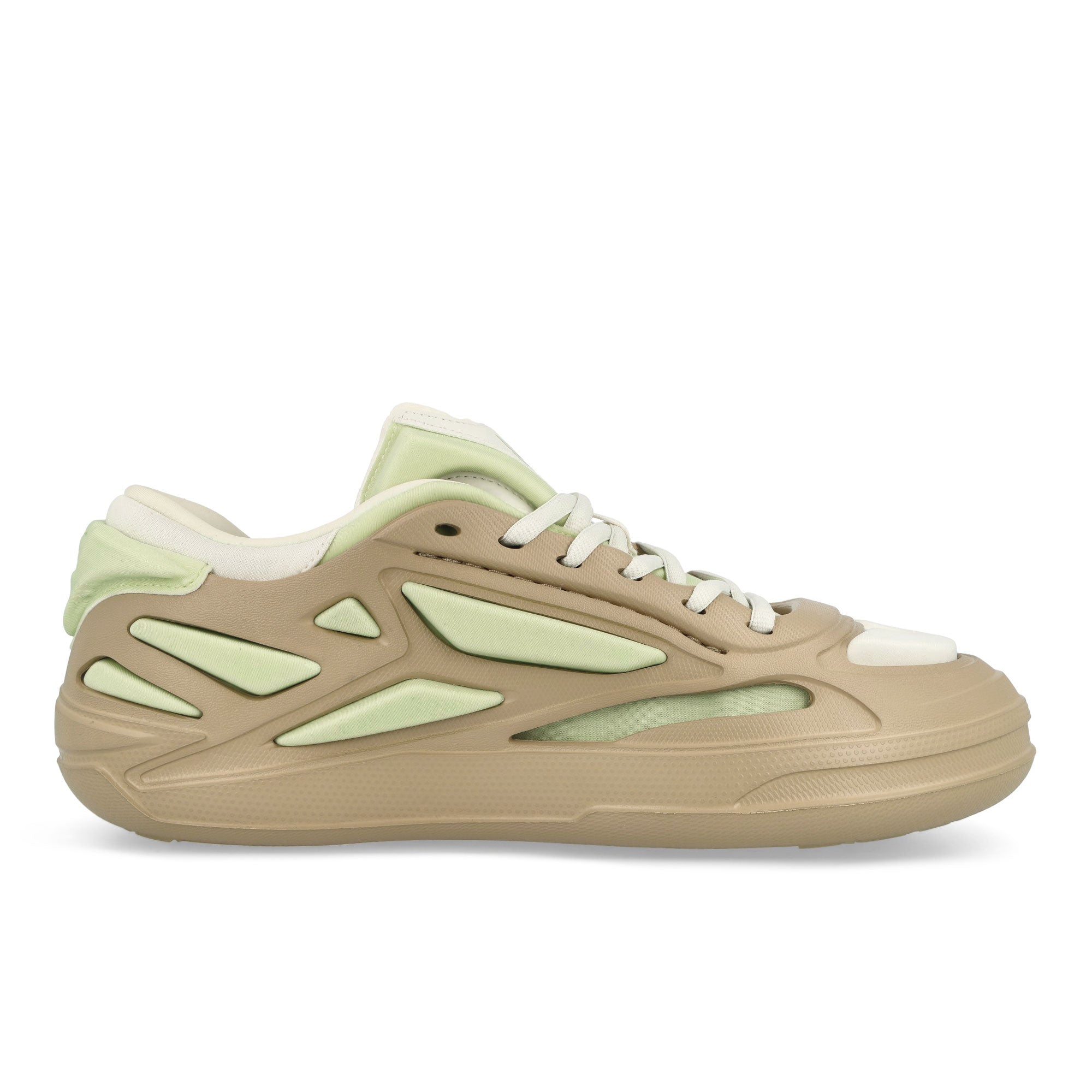 Reebok Future Club C Beige Light Green Low Top Sneakers Silhouette | Overkill