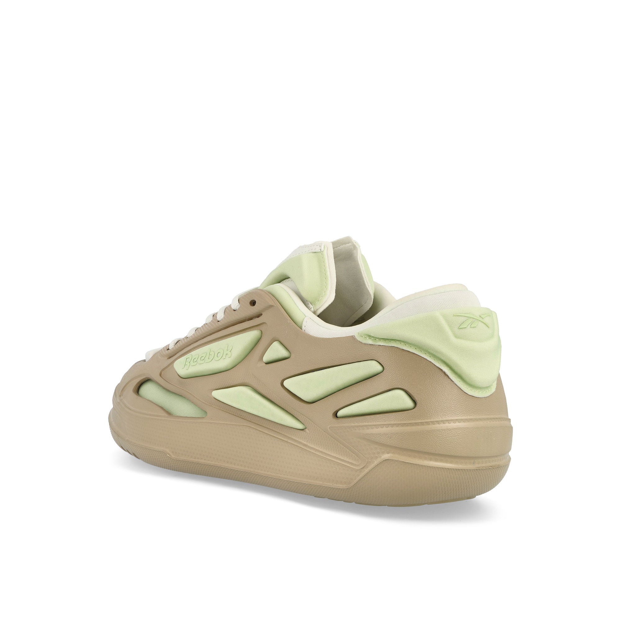 Reebok Future Club C Beige Light Green Low Top Sneakers Material | Overkill