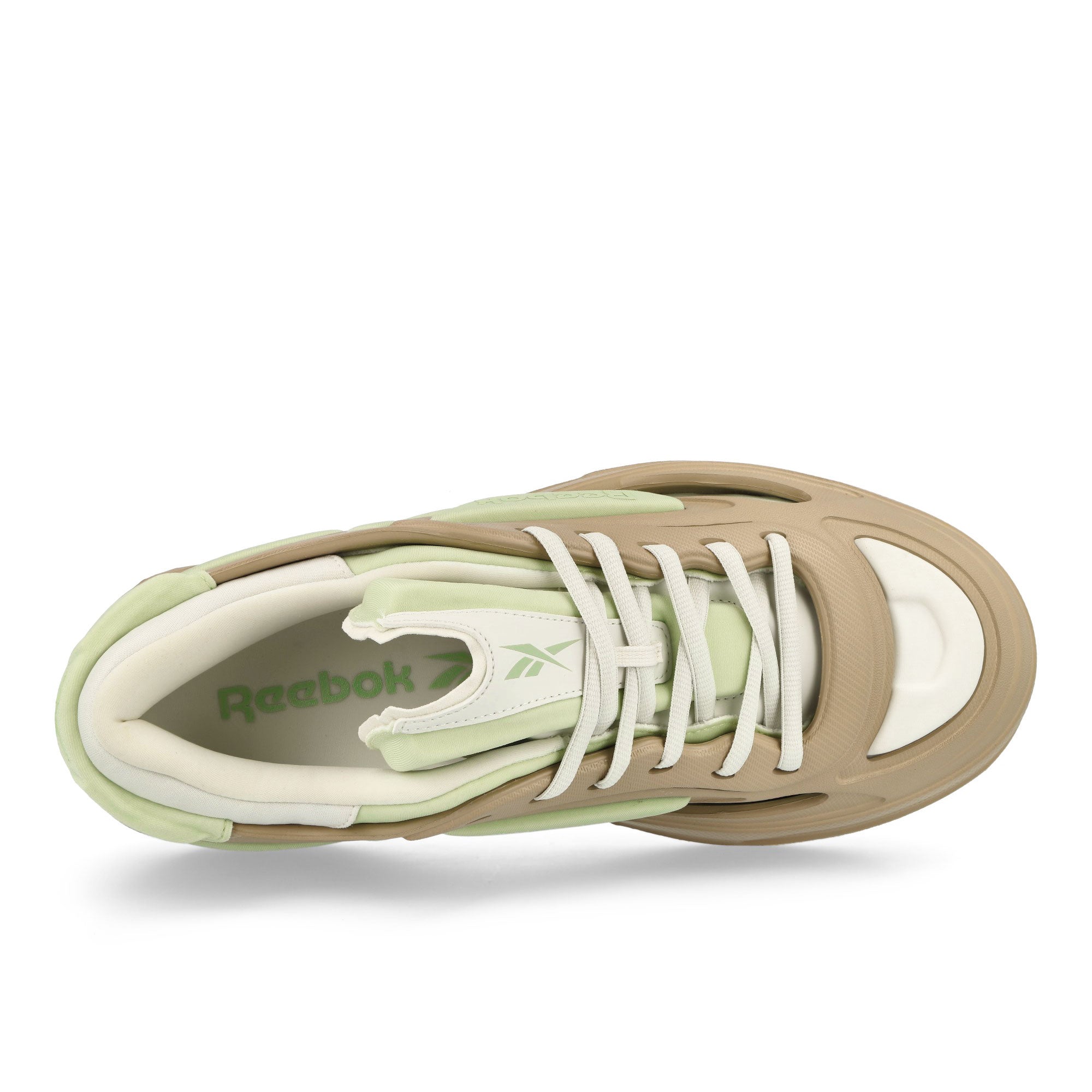 Reebok Future Club C Beige Light Green Low Top Sneakers Detailfoto | Overkill