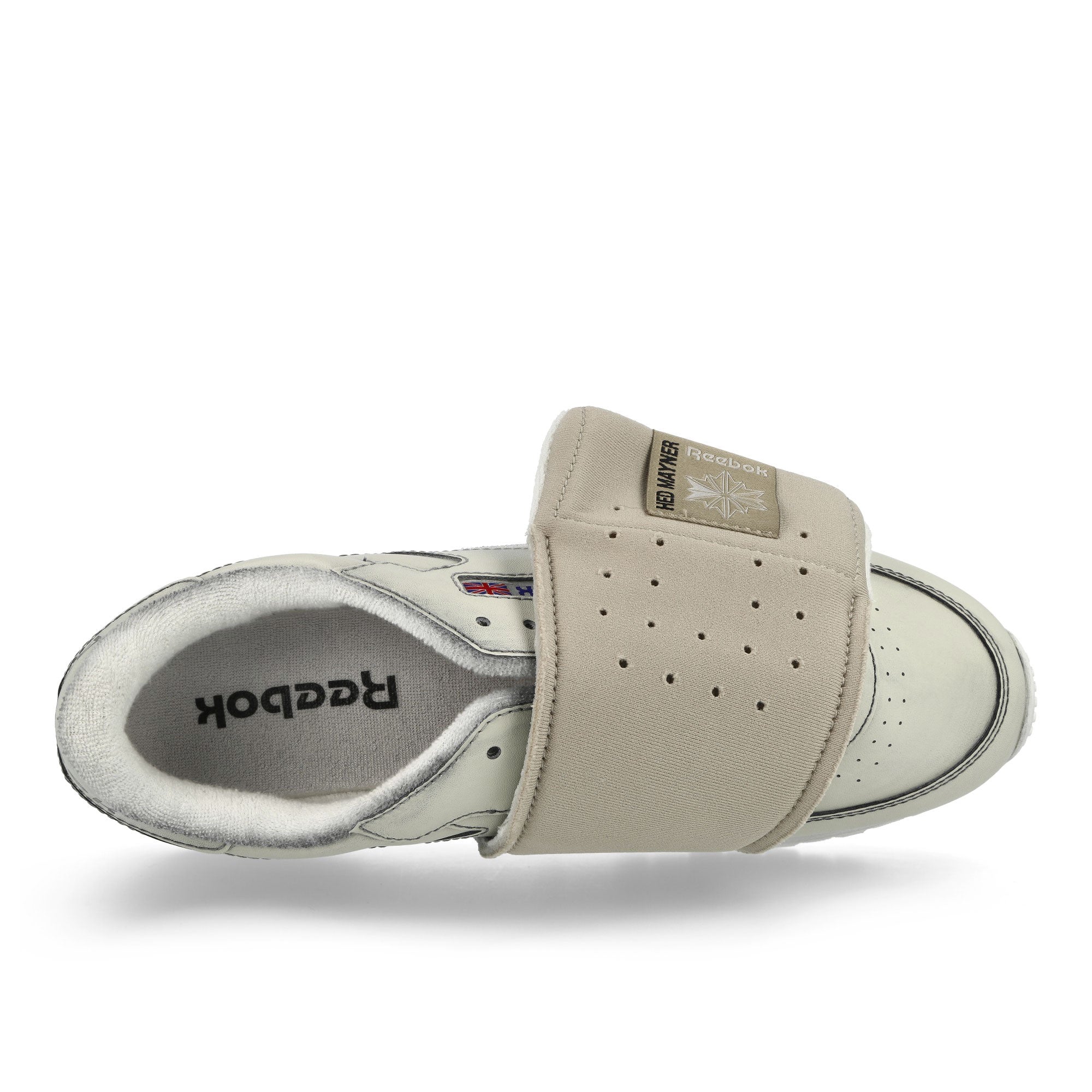 Reebok Classic Leather White / Beige Low Top Sneakers Detailfoto | Overkill