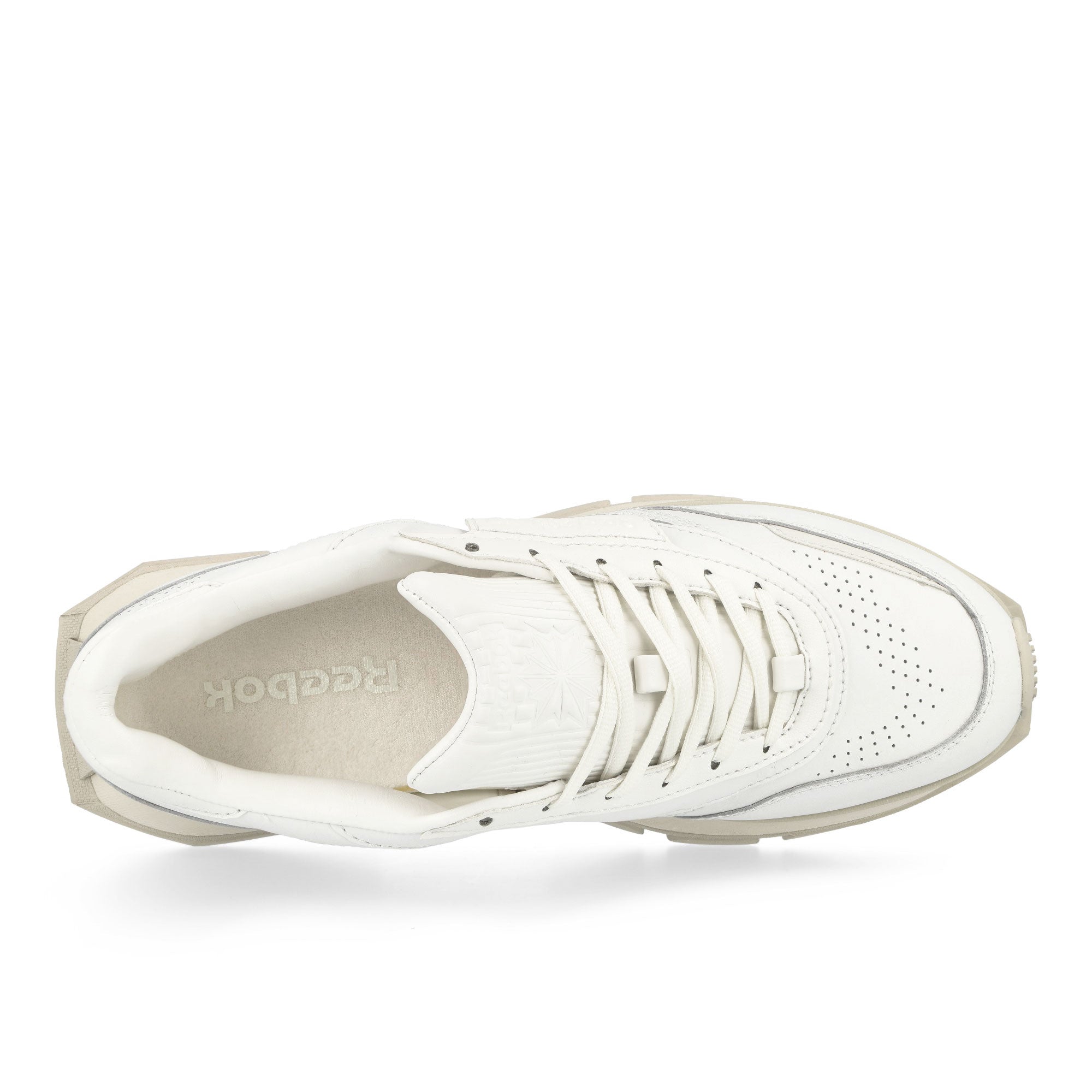 Reebok Classic Leather LTD White Low Top Sneakers Detailfoto | Overkill