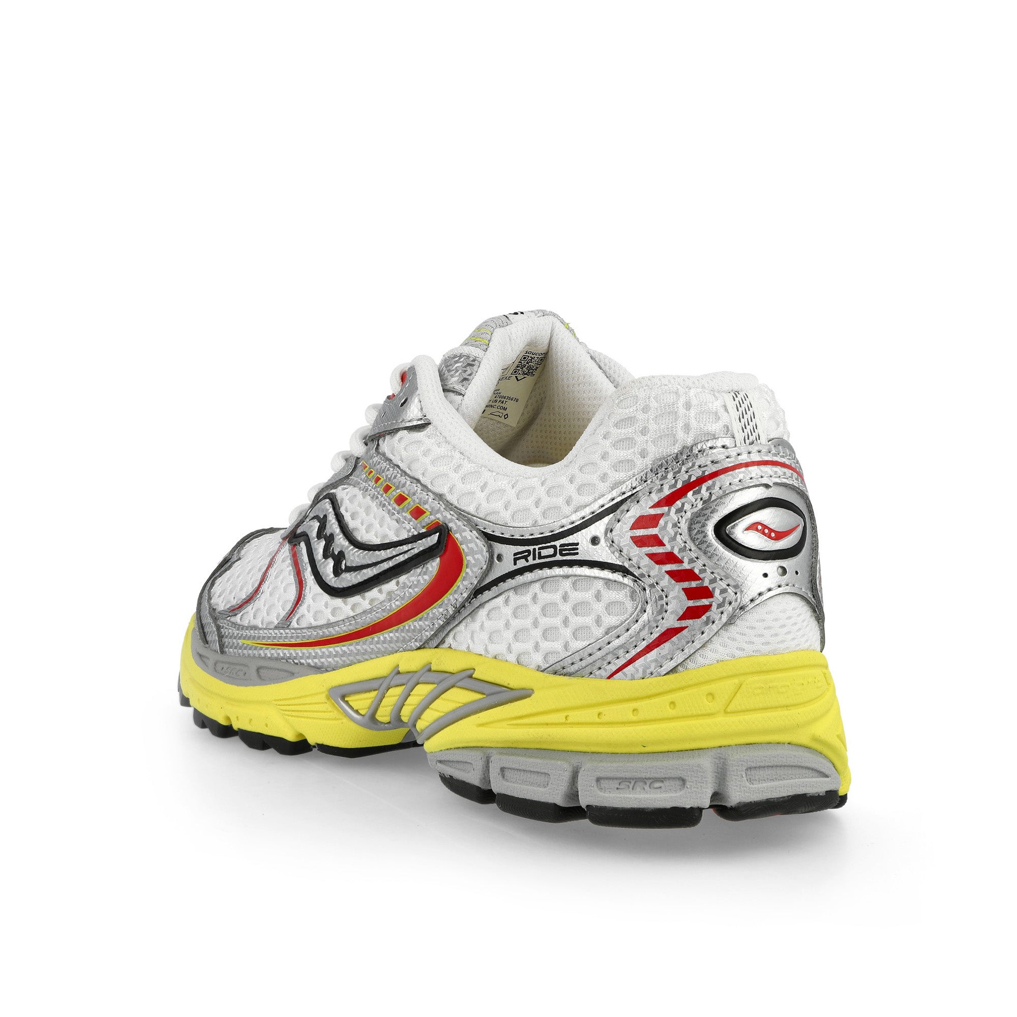 Saucony ProGrid Ride 1 White / Buttercup Sneaker S101807-1010 Material | Overkill
