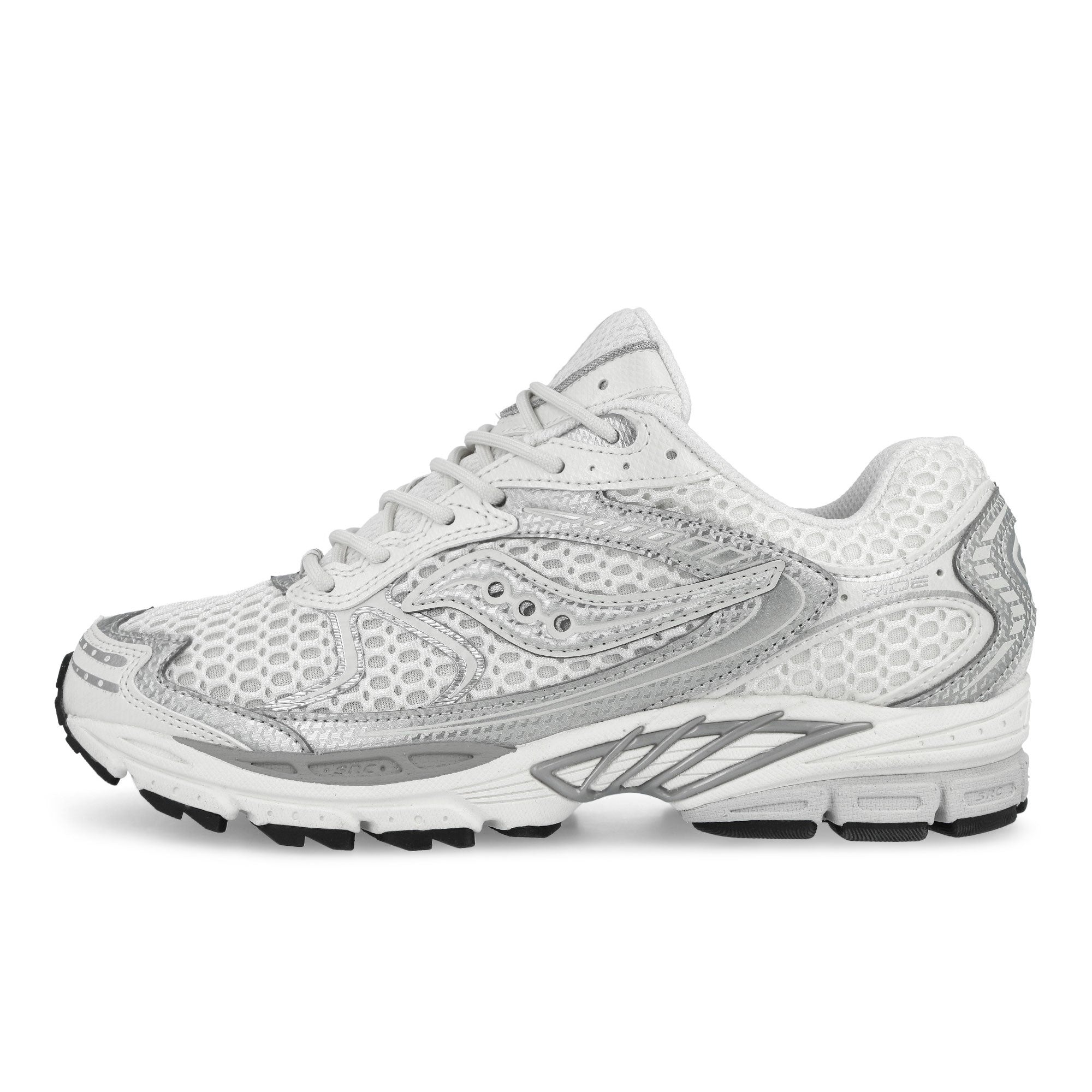 Saucony Progrid Ride 1 Ivory / Silver Low Top Sneakers S101807-1018 | Overkill