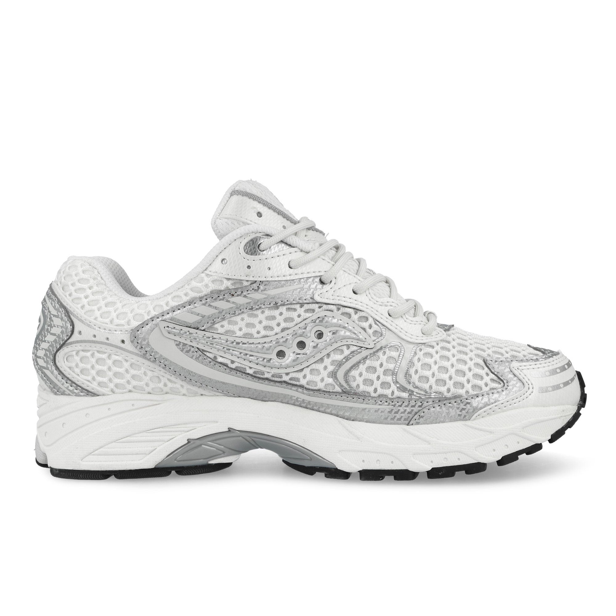 Saucony Progrid Ride 1 Ivory / Silver Low Top Sneakers S101807-1018 Silhouette | Overkill