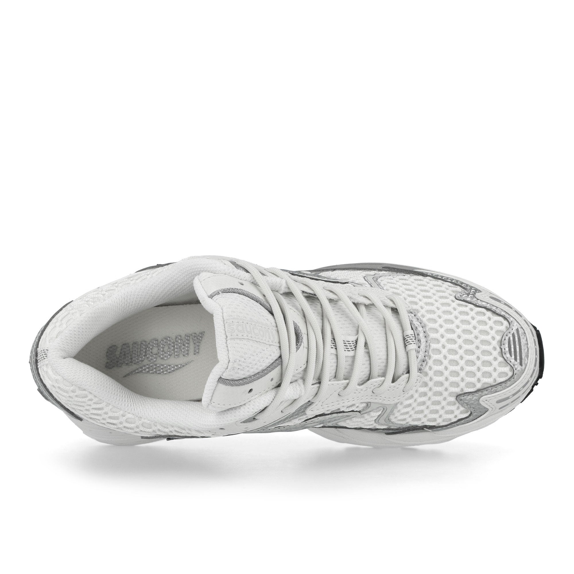 Saucony Progrid Ride 1 Ivory / Silver Low Top Sneakers S101807-1018 Detailfoto | Overkill