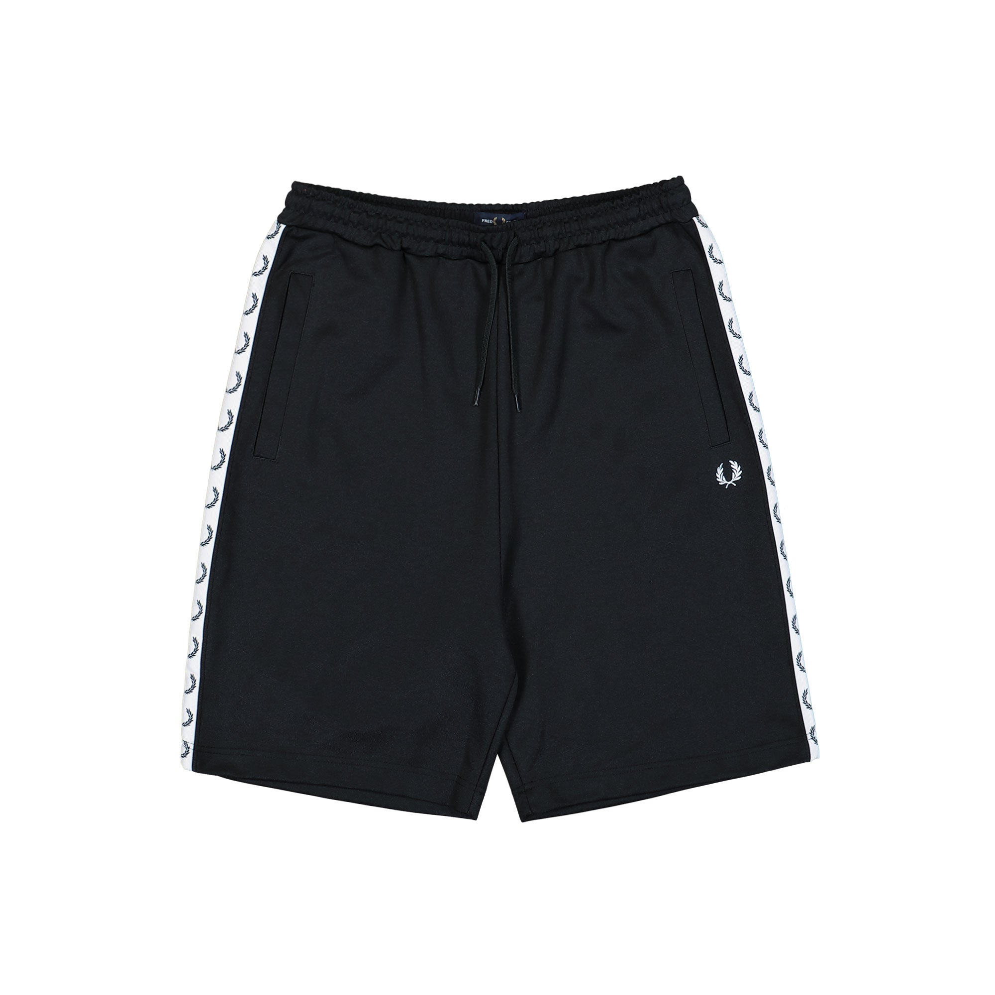 Fred Perry Taped Tricot Shorts Black Shorts S5508-102 | Overkill
