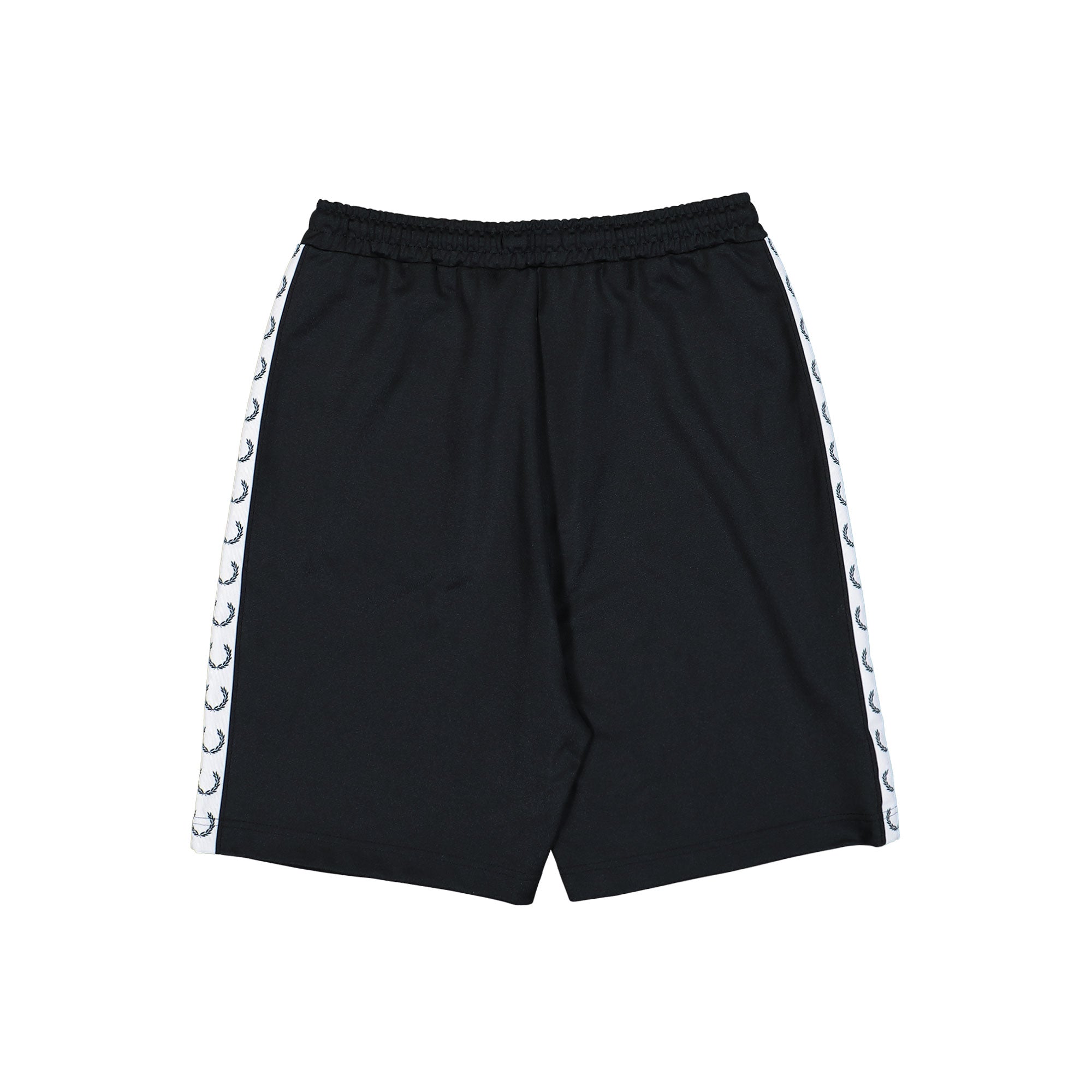 Fred Perry Taped Tricot Shorts Black Shorts S5508-102 Close-up | Overkill