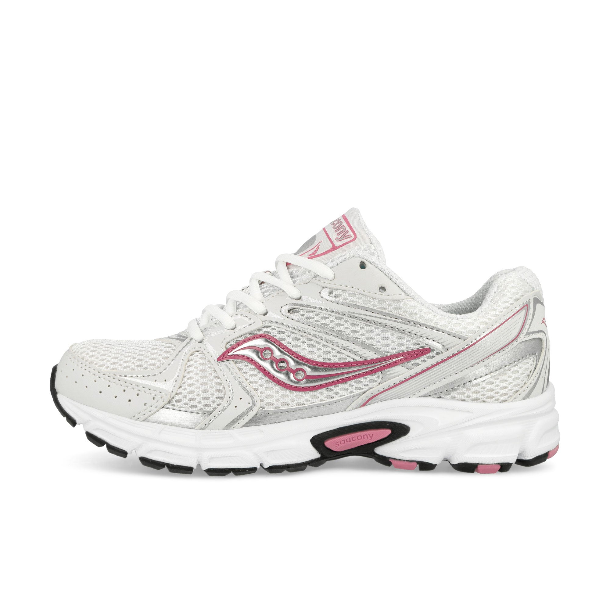 Saucony Ride Millennium White / Pink Low Top Sneakers S60812-1 | Overkill