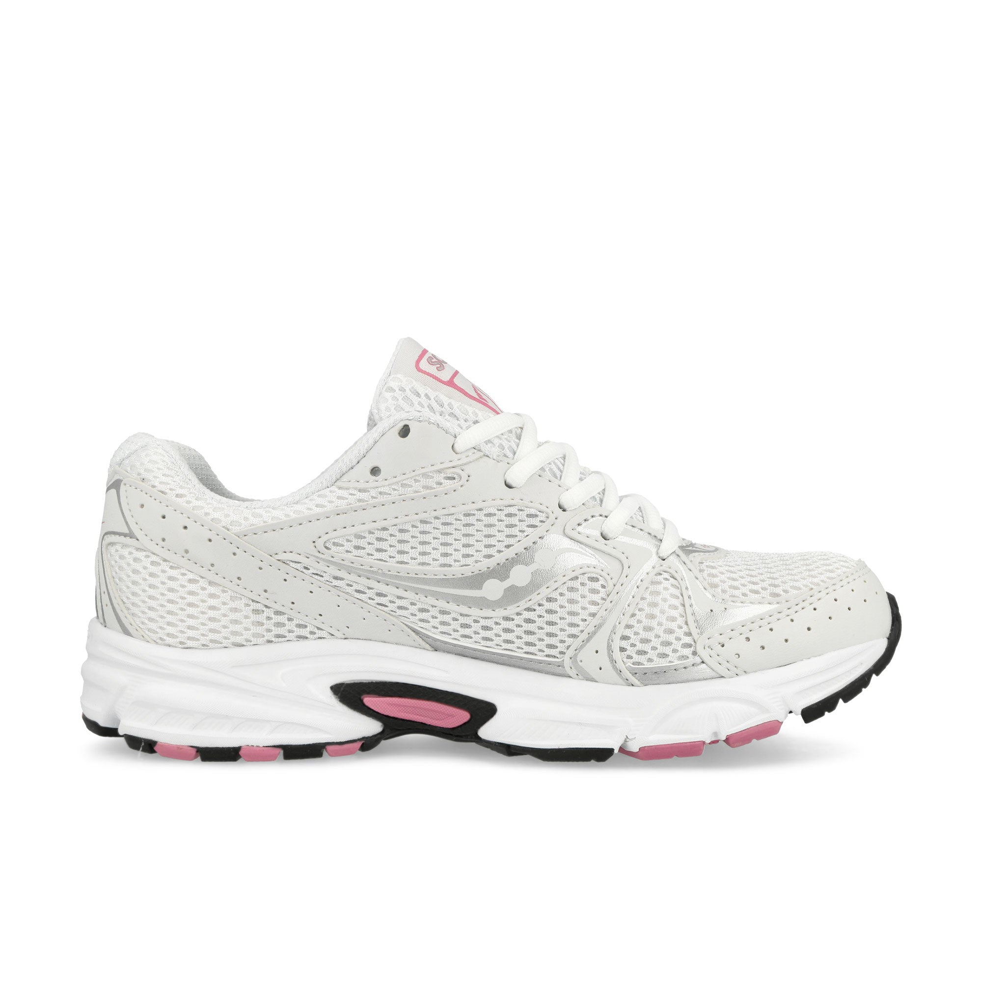 Saucony Ride Millennium White / Pink Low Top Sneakers Silhouette | Overkill