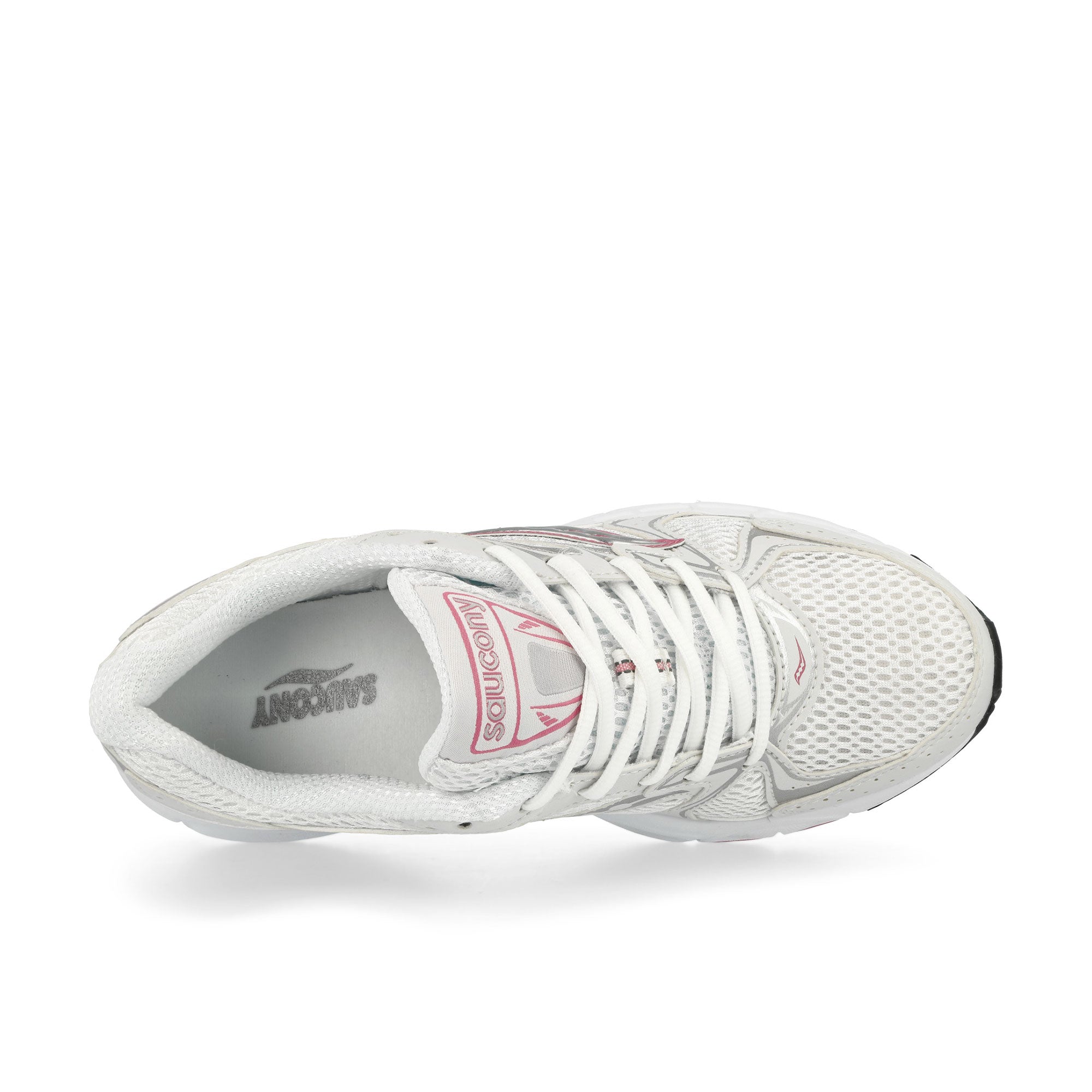 Saucony Ride Millennium White / Pink Low Top Sneakers Detailfoto | Overkill
