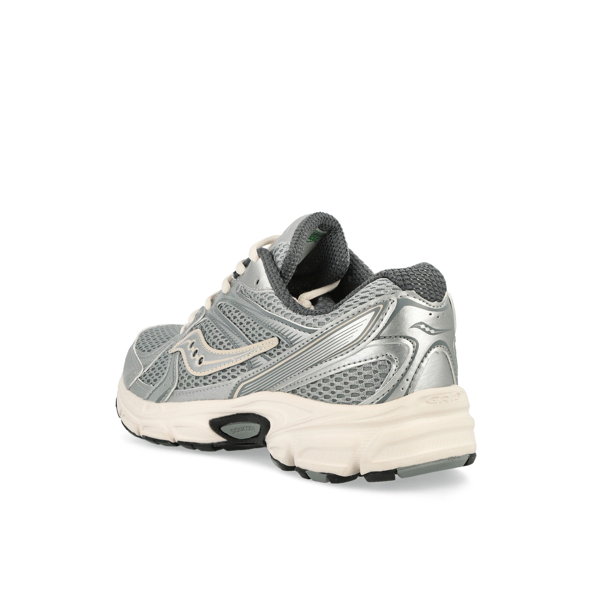 Saucony Ride Millennium Silver Low Top Sneakers Material | Overkill