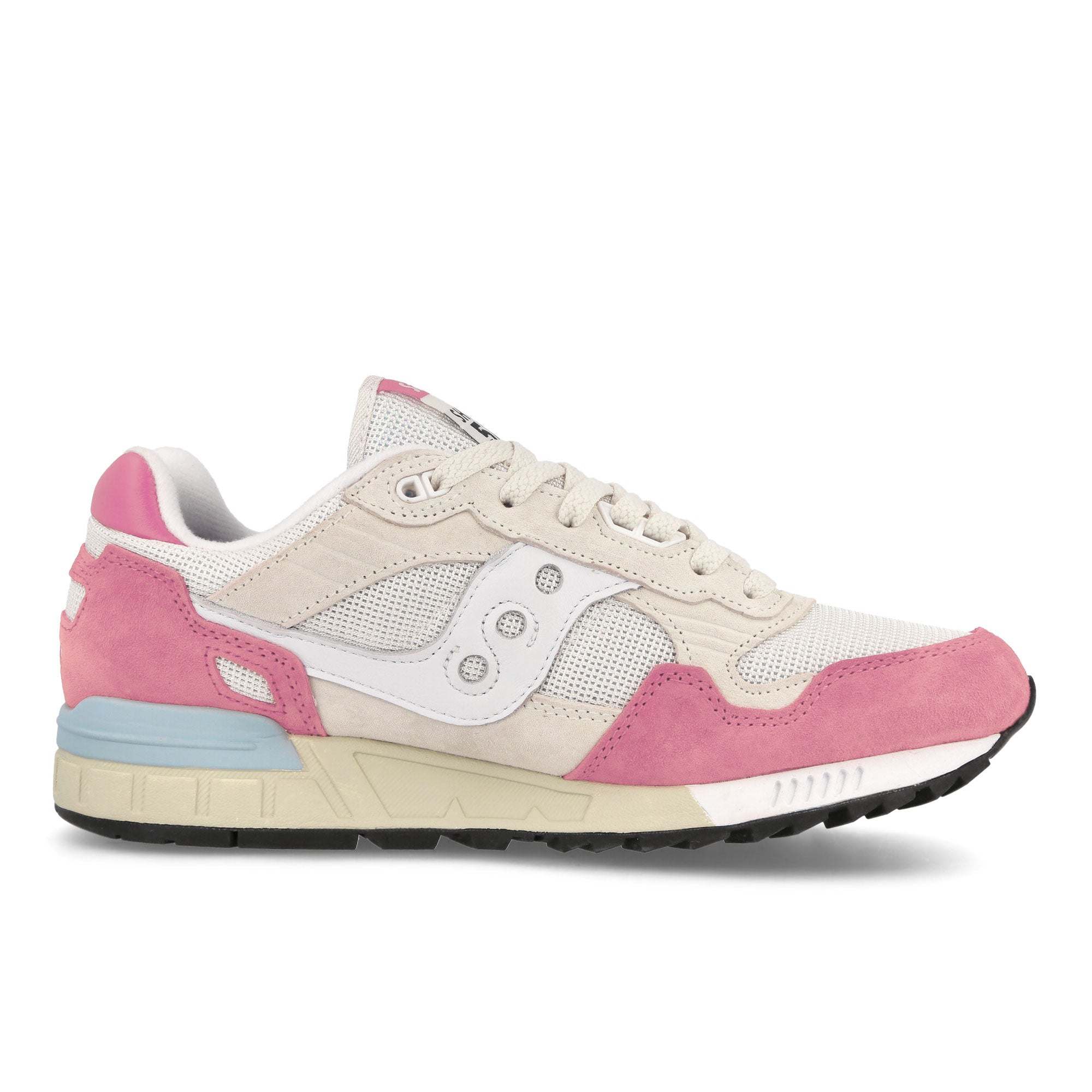 Saucony wmns shadow 5000 White / Pink Low Top Sneakers Silhouette | Overkill