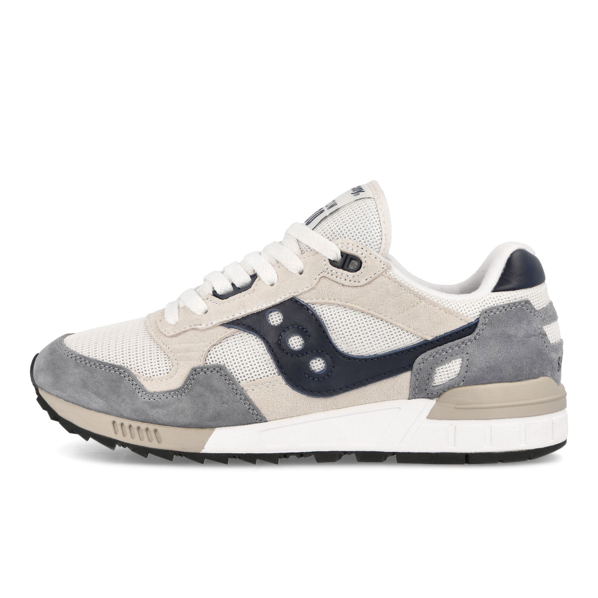 Saucony Shadow 5000 Light Grey / Navy Low Top Sneakers S70665-17 | Overkill