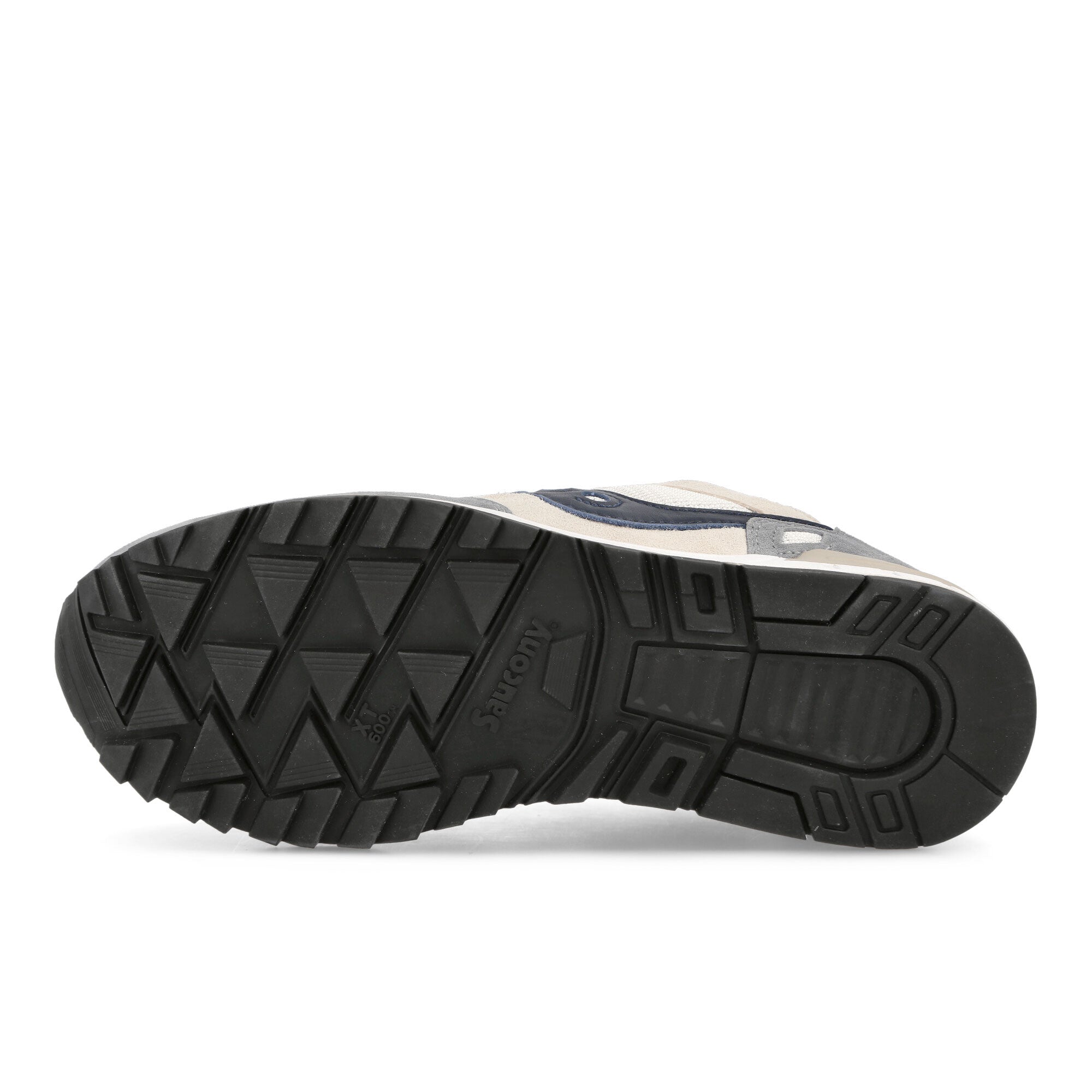 Saucony Shadow 5000 Light Grey / Navy Low Top Sneakers Detail View 1 | Overkill