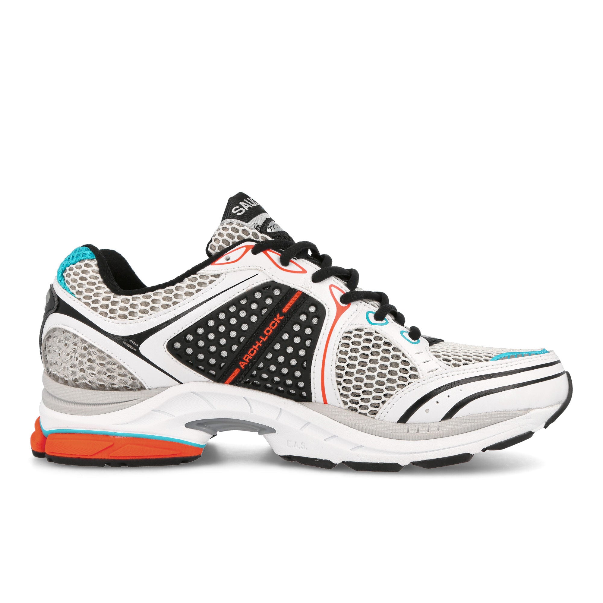 Saucony Progrid Triumph 4 White-Silver Low Top Sneakers Silhouette | Overkill