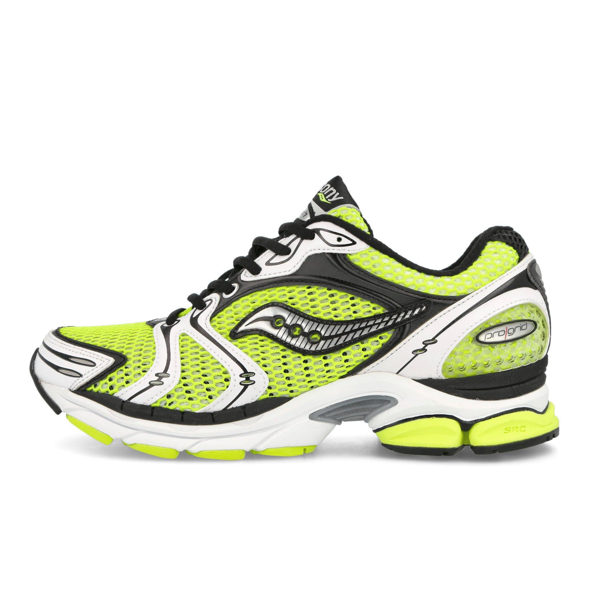 Saucony Progrid Triumph 4 Yellow-Silver Low Top Sneakers S70704-6 | Overkill
