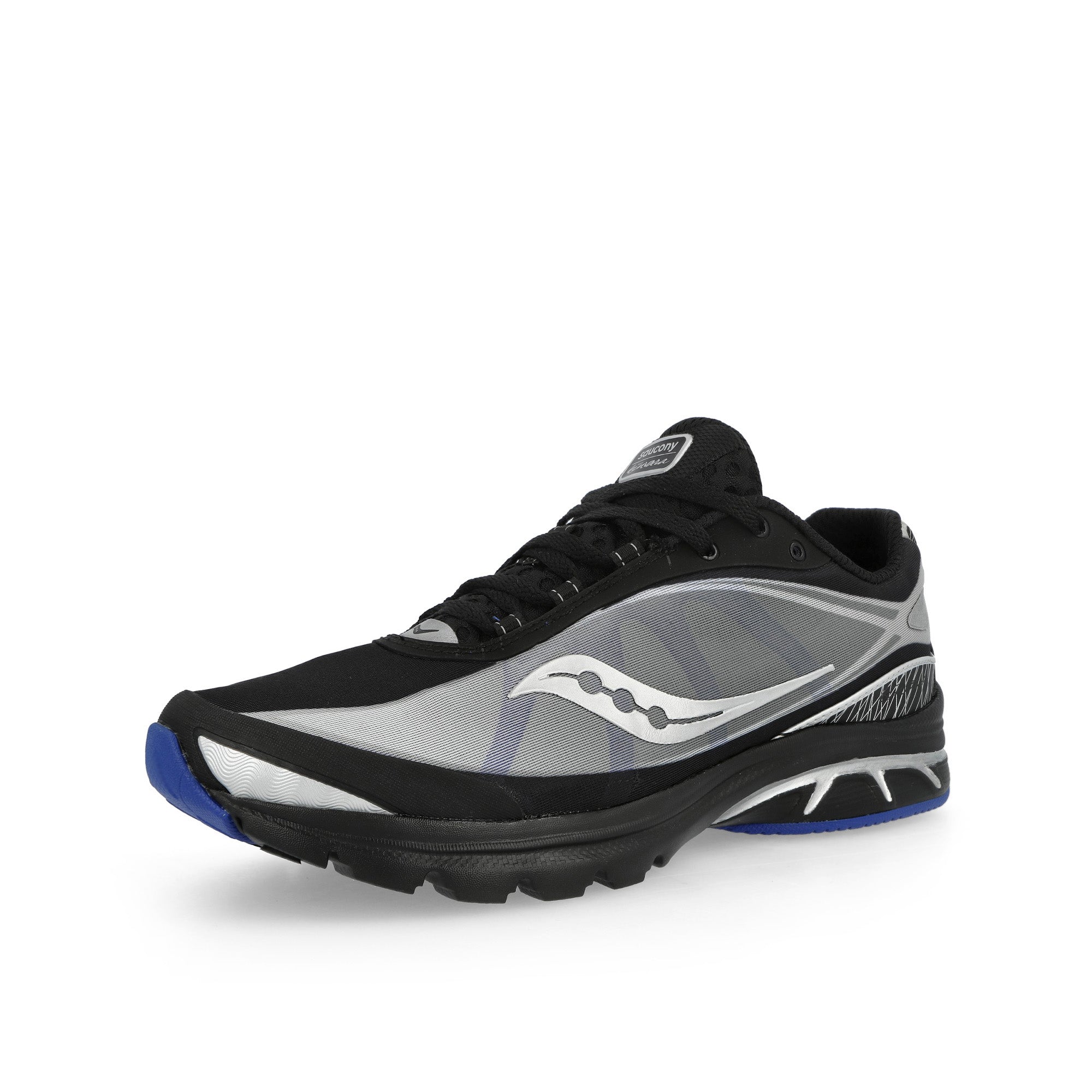 Saucony Kinvara 1 Black / Blue Sneaker S70917-4 Close-up | Overkill