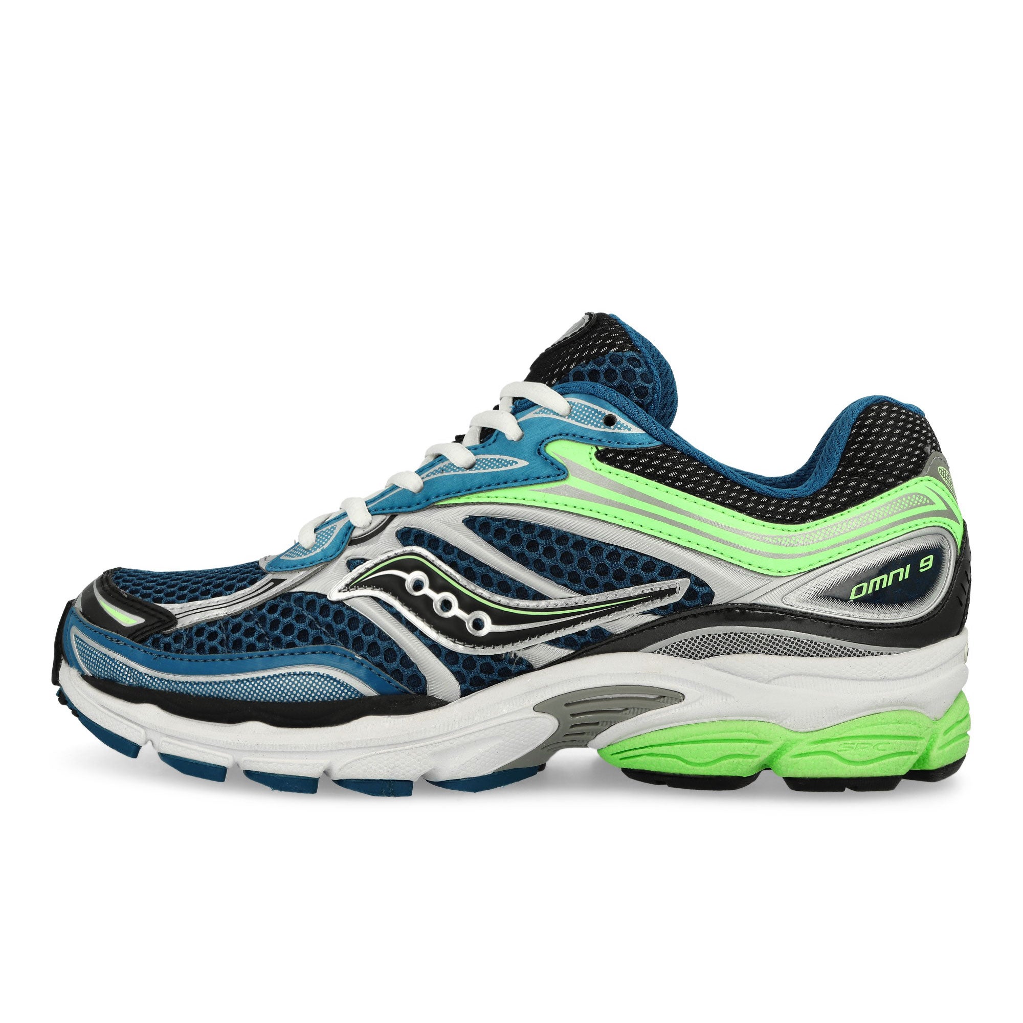 Saucony Progrid Omni 9 Blue / Lime Low Top Sneaker S70739-29 | Overkill