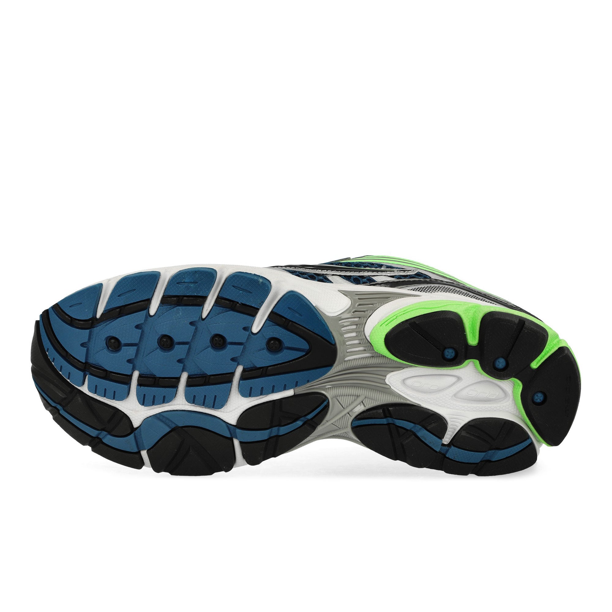 Saucony Progrid Omni 9 Blue / Lime Low Top Sneaker S70739-29 Detail View 1 | Overkill